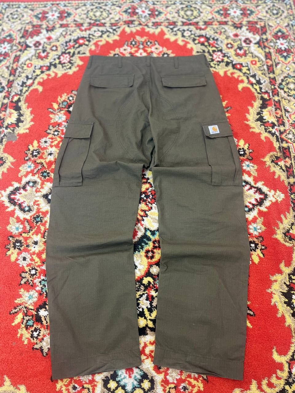 Carhartt Carhartt Cargo Carpenter Work Y2K Baggy Pants Size US 34 / EU 50 - 7 Thumbnail