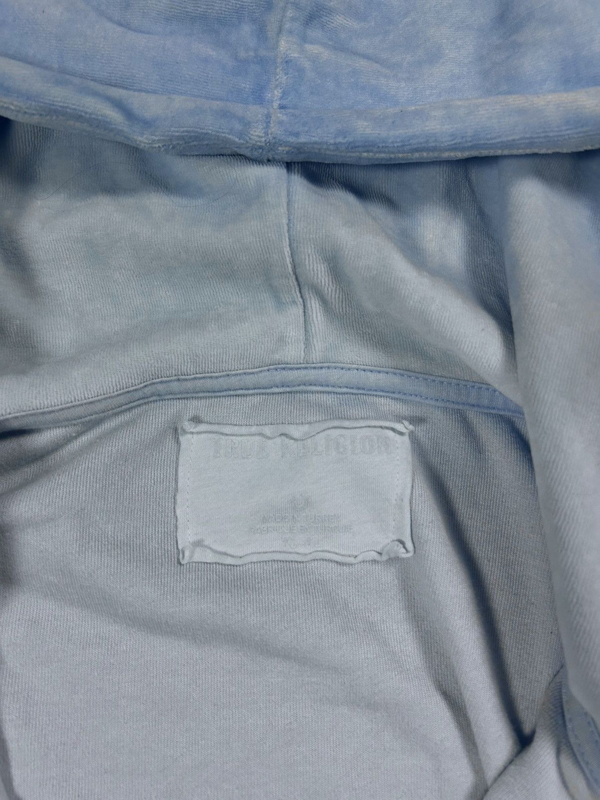True Religion True Religion vintage zip hoodie blue velour Y2K Size XL / US 12-14 / IT 48-50 - 5 Thumbnail