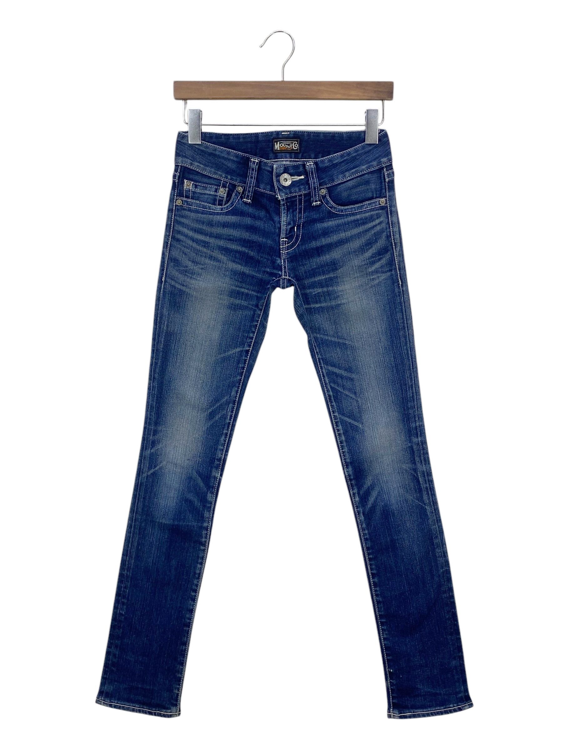 Japanese Brand × MOUSSY Moussy Jeans Skinny Jeans Low Rise Jeans Size 25" / US 0 / IT 36 - 1 Thumbnail