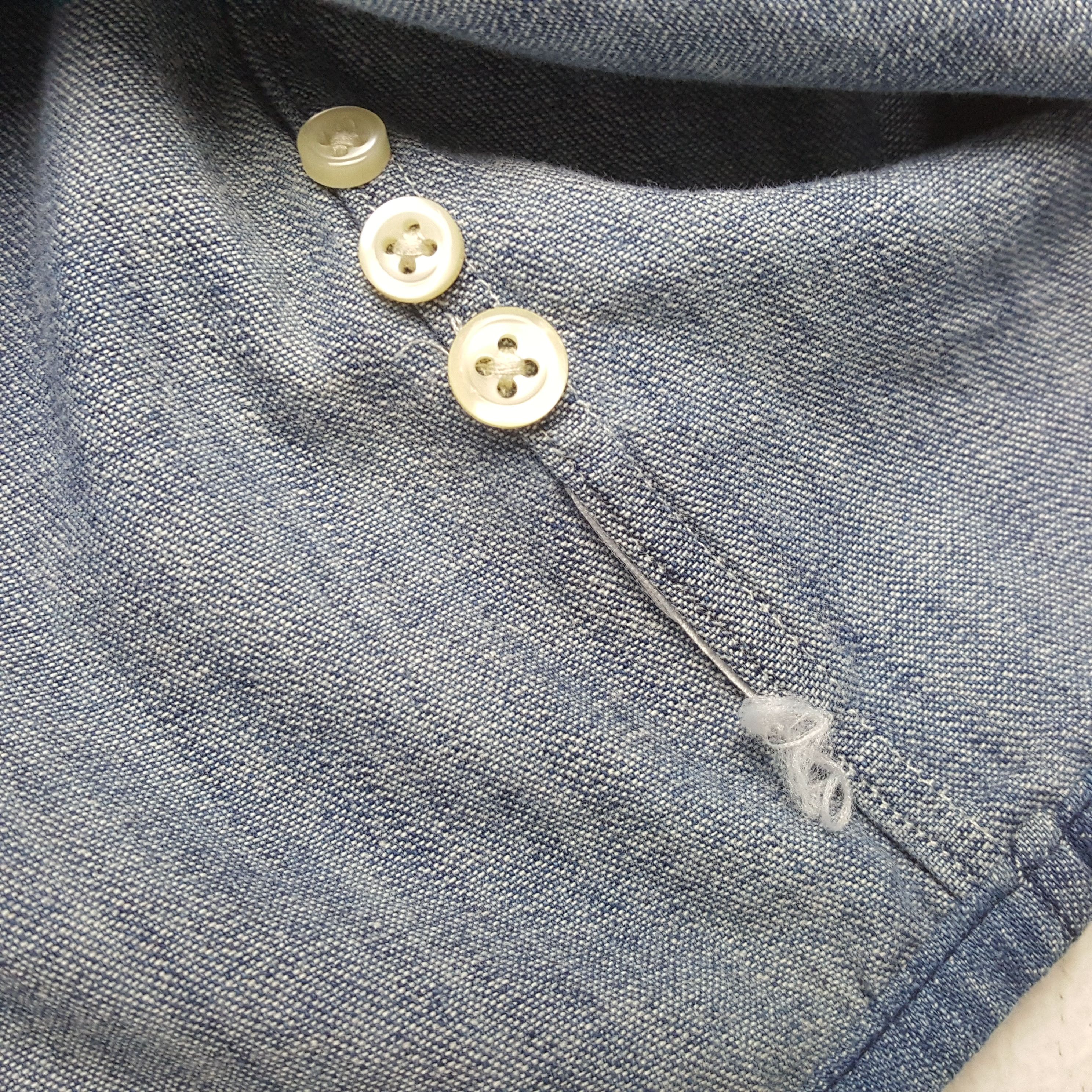 Polo Ralph Lauren × Ralph Lauren × Vintage Vintage POLO by RALPH LAUREN Fashion Brand Denim Shirts Size US XXL / EU 58 / 5 - 7 Thumbnail