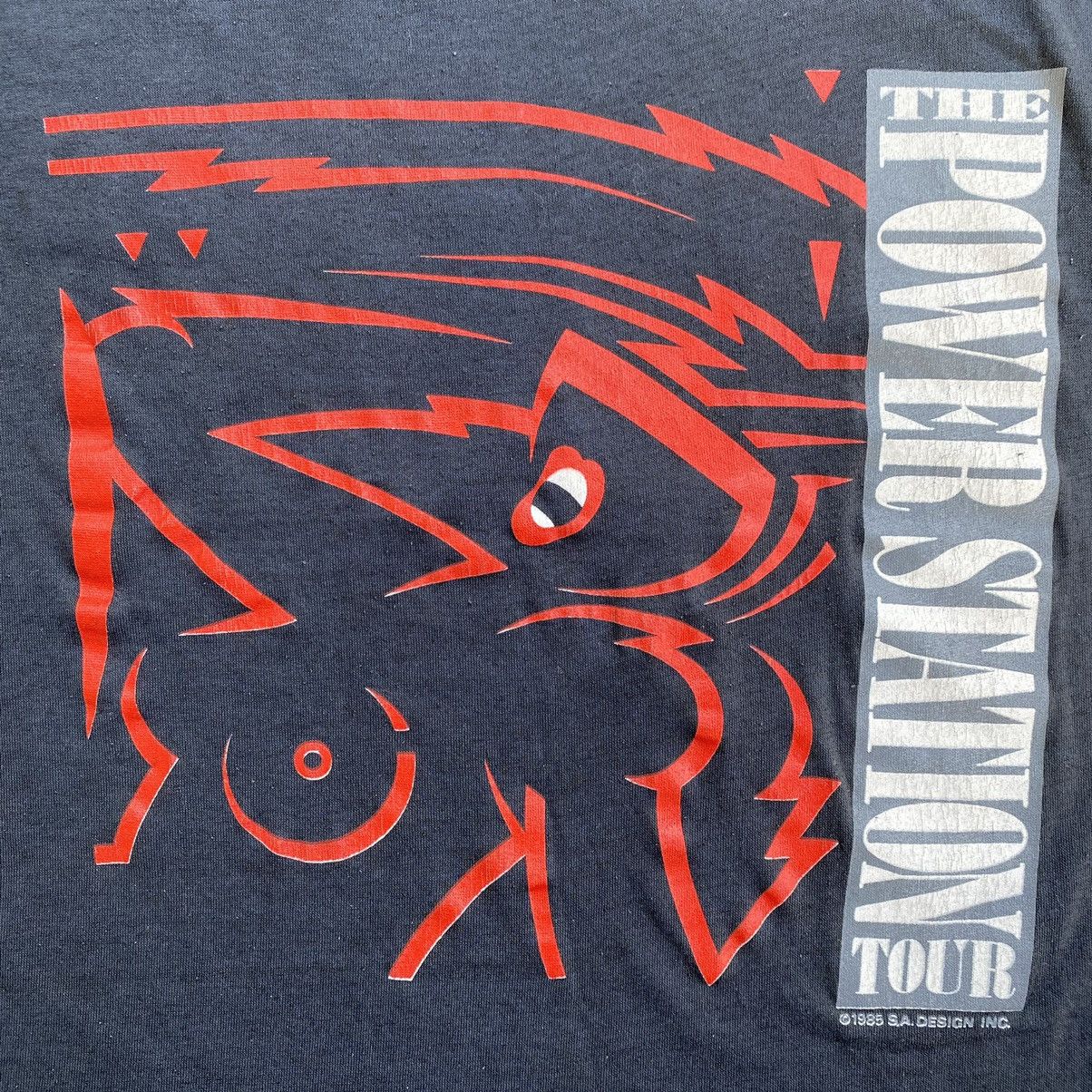 VINTAGE 80S THE POWER STATION T-SHIRT