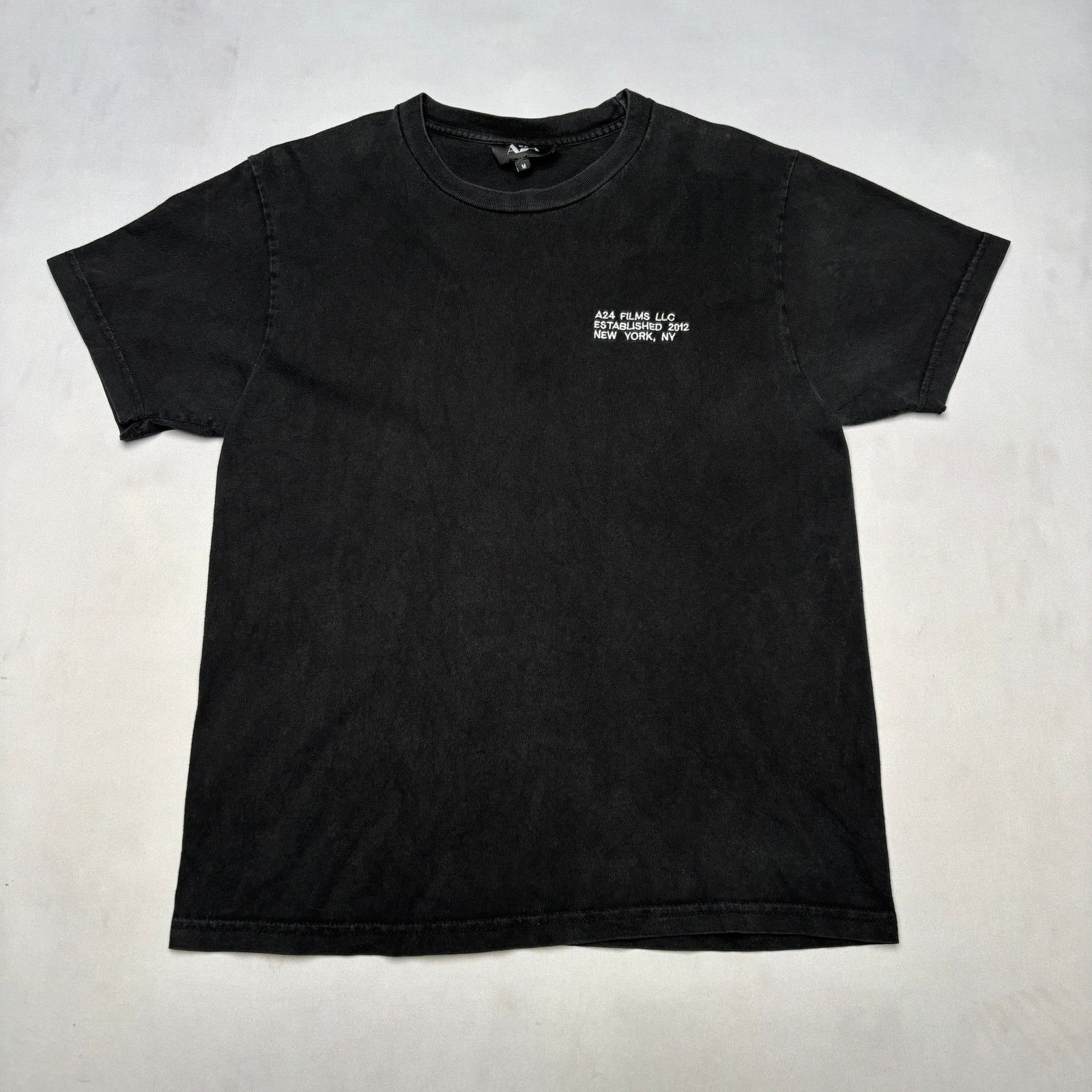 A24 A24 Films LLC Embroidered White T Shirt Medium Movie Studio Size US M / EU 48-50 / 2 - 2 Thumbnail