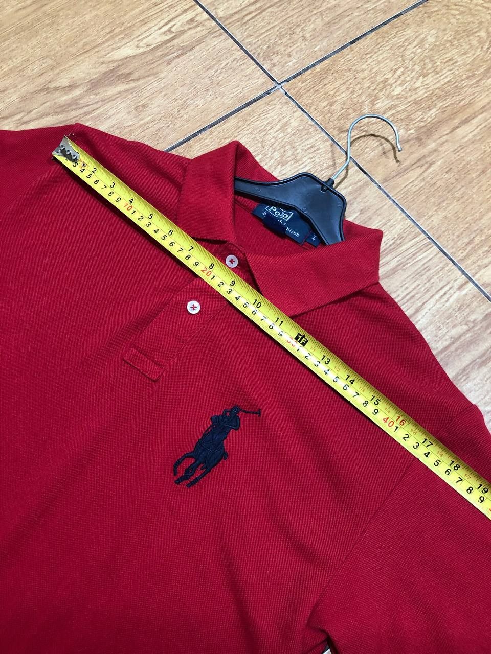 Polo Ralph Lauren Vintage red Polo Ralph Lauren big pony #3 T-shirt Y2K Size US L / EU 52-54 / 3 - 9 Thumbnail