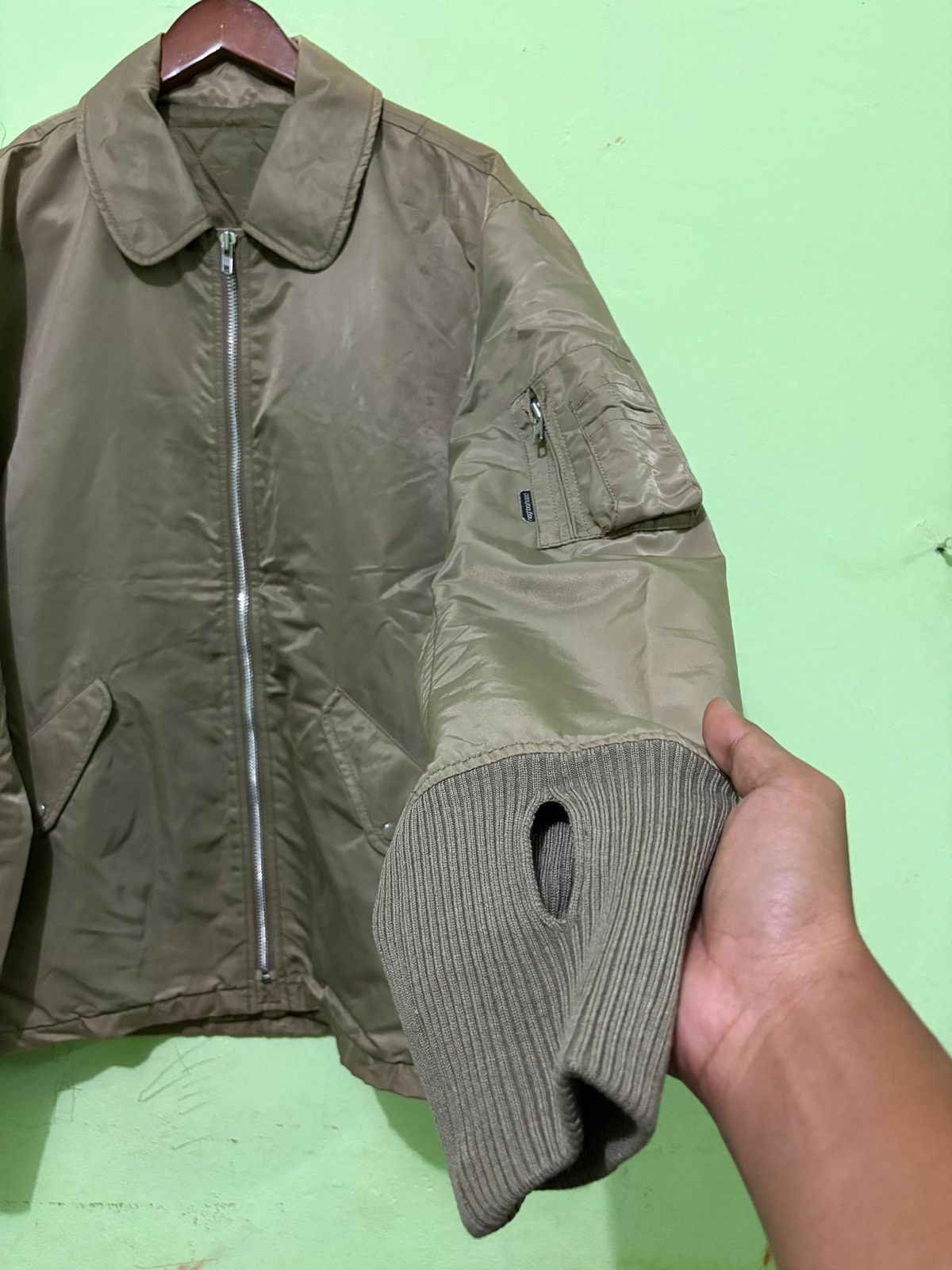Neighborhood VTG Neighborhood 09 Bomber Jacket Design Quilted inside Size US L / EU 52-54 / 3 - 3 Thumbnail