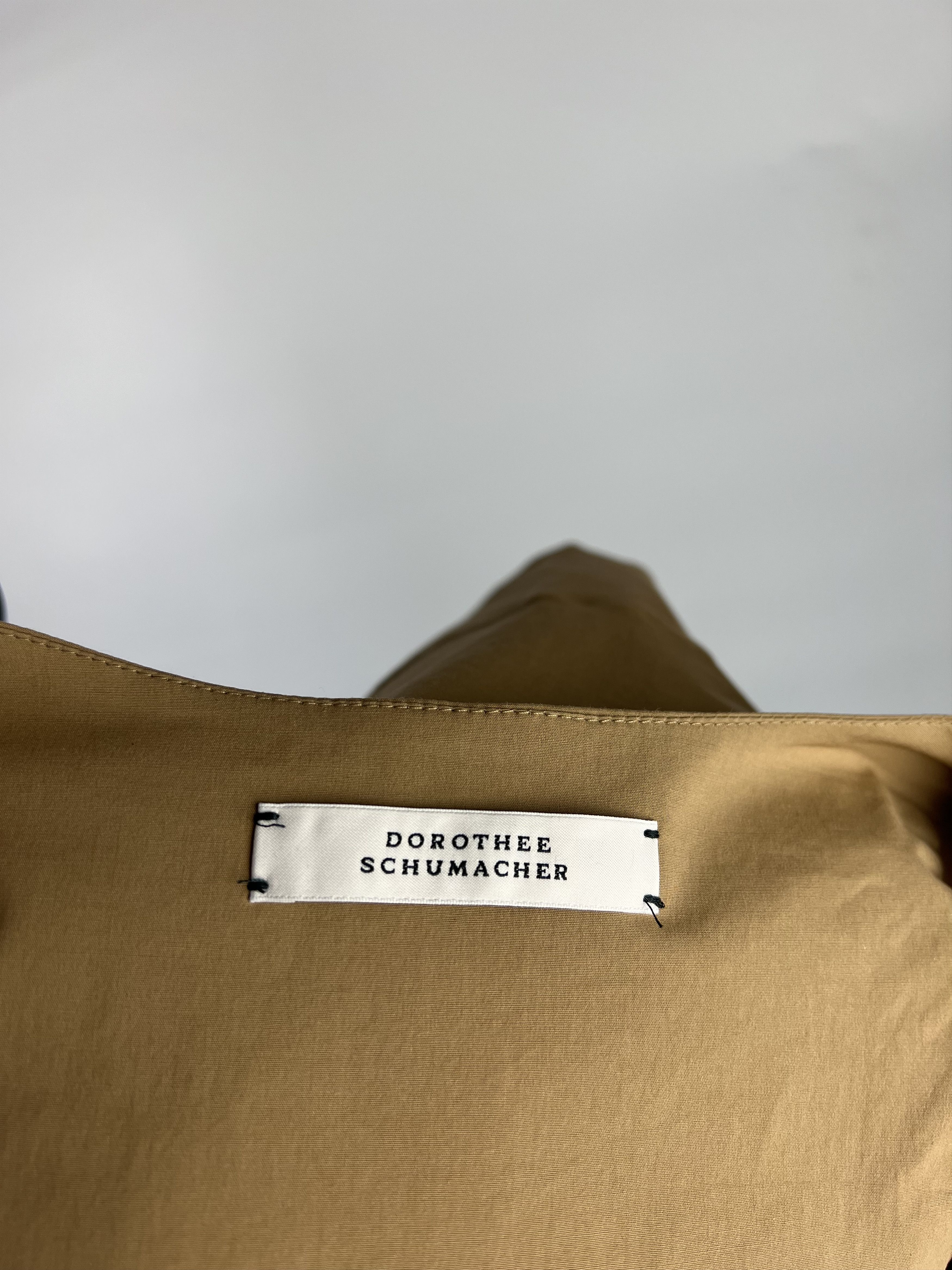 DOROTHEE SCHUMACHER Dorothee Schumacher Cotton/Silk/Leather Corset Dress Size 2 Size M / US 6-8 / IT 42-44 - 7 Thumbnail