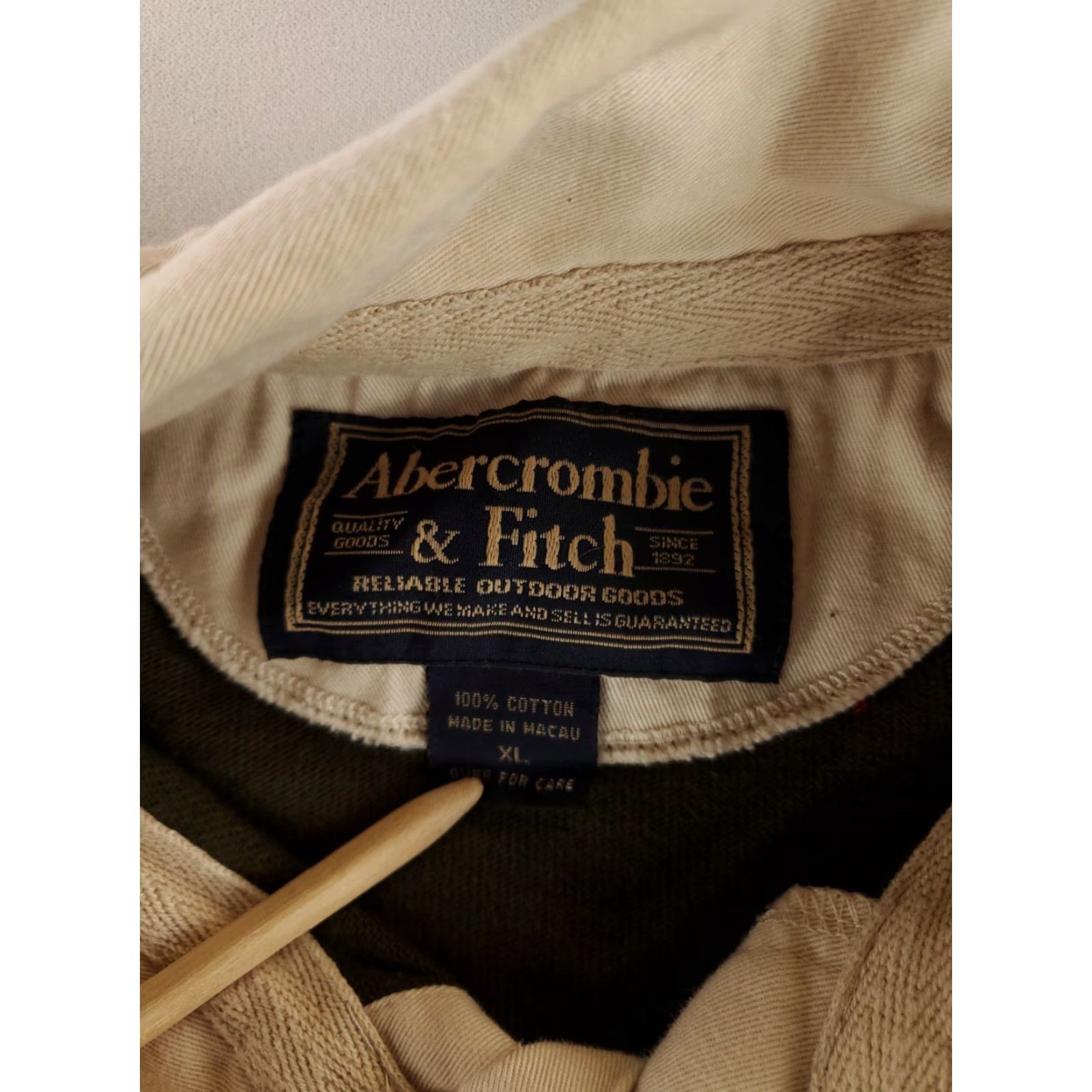 Abercrombie & Fitch Abercrombie & Fitch Rugby Shirt Green 1892 Long Sleeve Mens XL Size US XL / EU 56 / 4 - 3 Thumbnail