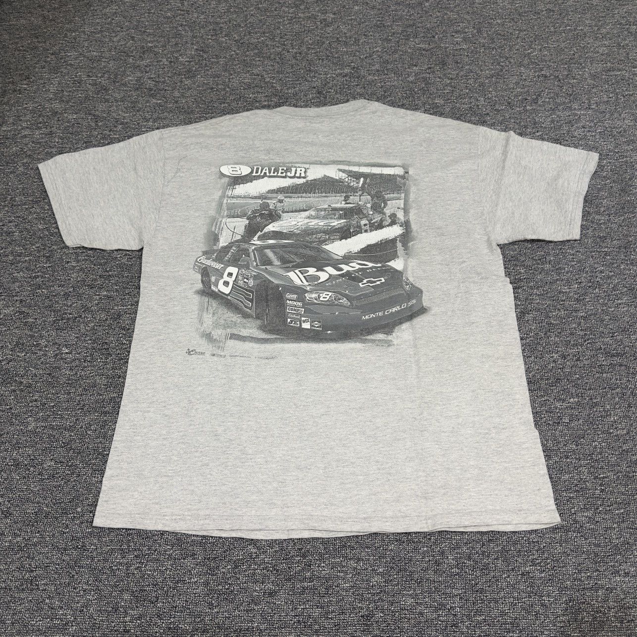 NASCAR Dale Earnhardt Jr Nascar Racing 2 Sided Bud Size US L / EU 52-54 / 3 - 2 Thumbnail
