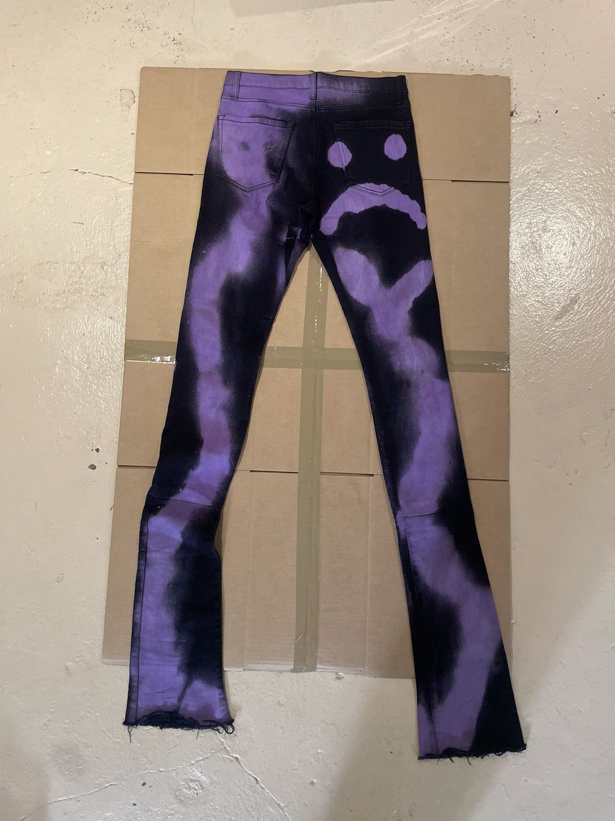 Other Acid Washed Stacked Jeans Size US 32 / EU 48 - 2 Thumbnail