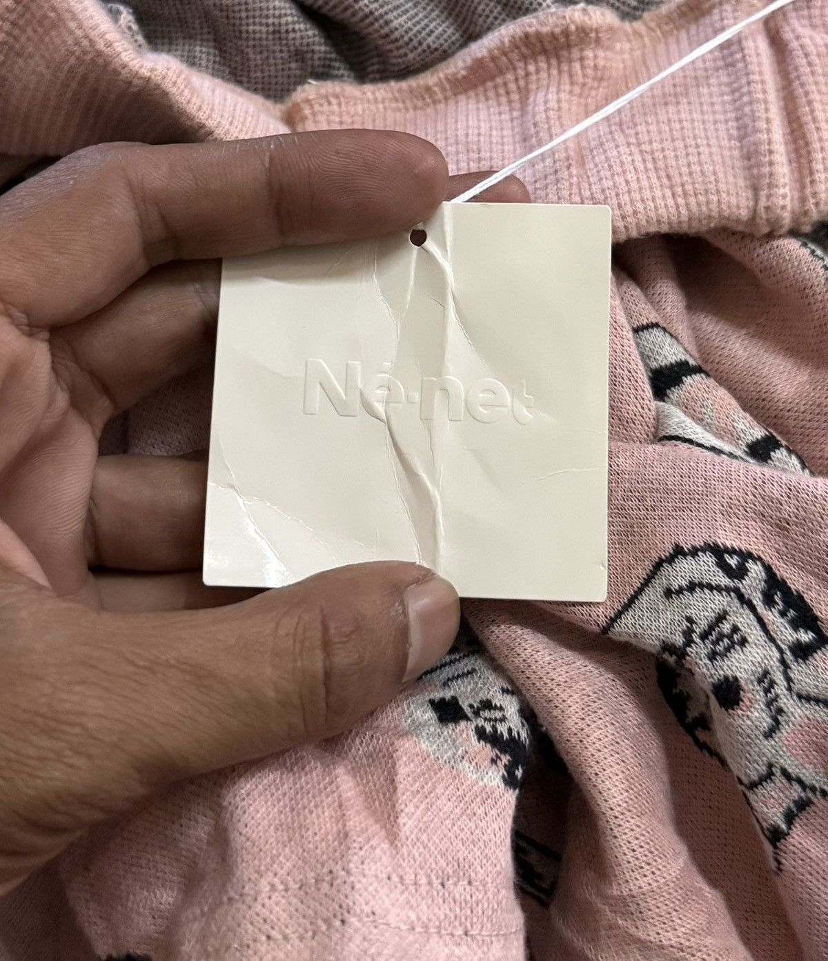 Ne-Net Issey Miyake Ne-net Skirt Top Design Rare Size 29" - 8 Thumbnail