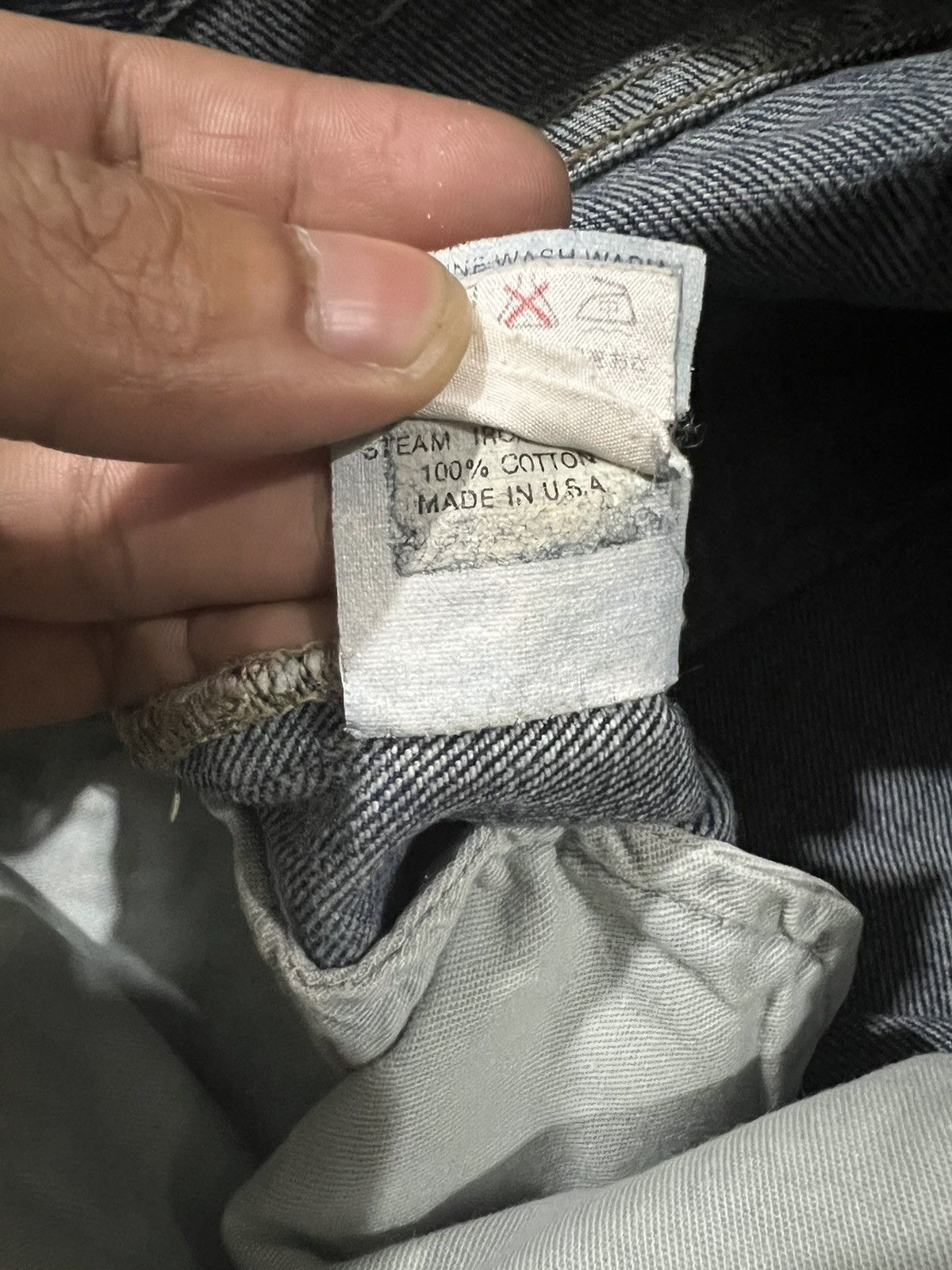 RRL Ralph Lauren 1980s RRL 🇺🇸 Made Baggy Relax Fit Tapered Leg Denim Jeans Size US 29 - 9 Thumbnail