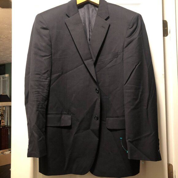 Jones New York Jones New York men's wool sport coat jacket blazer 44R Size 44R - 2 Thumbnail