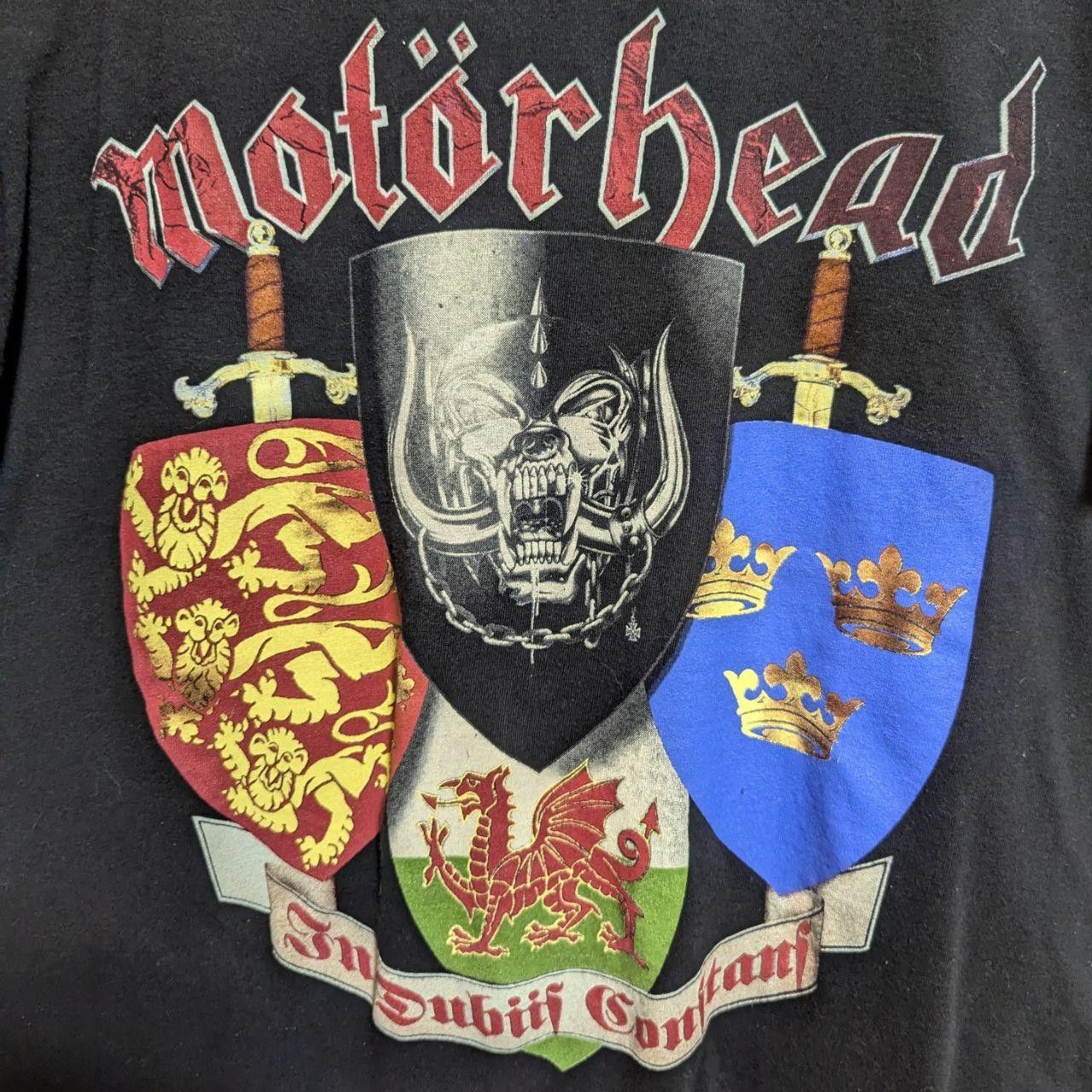 Band Tees × Vintage Vintage Motorhead Shirt Size US L / EU 52-54 / 3 - 3 Thumbnail
