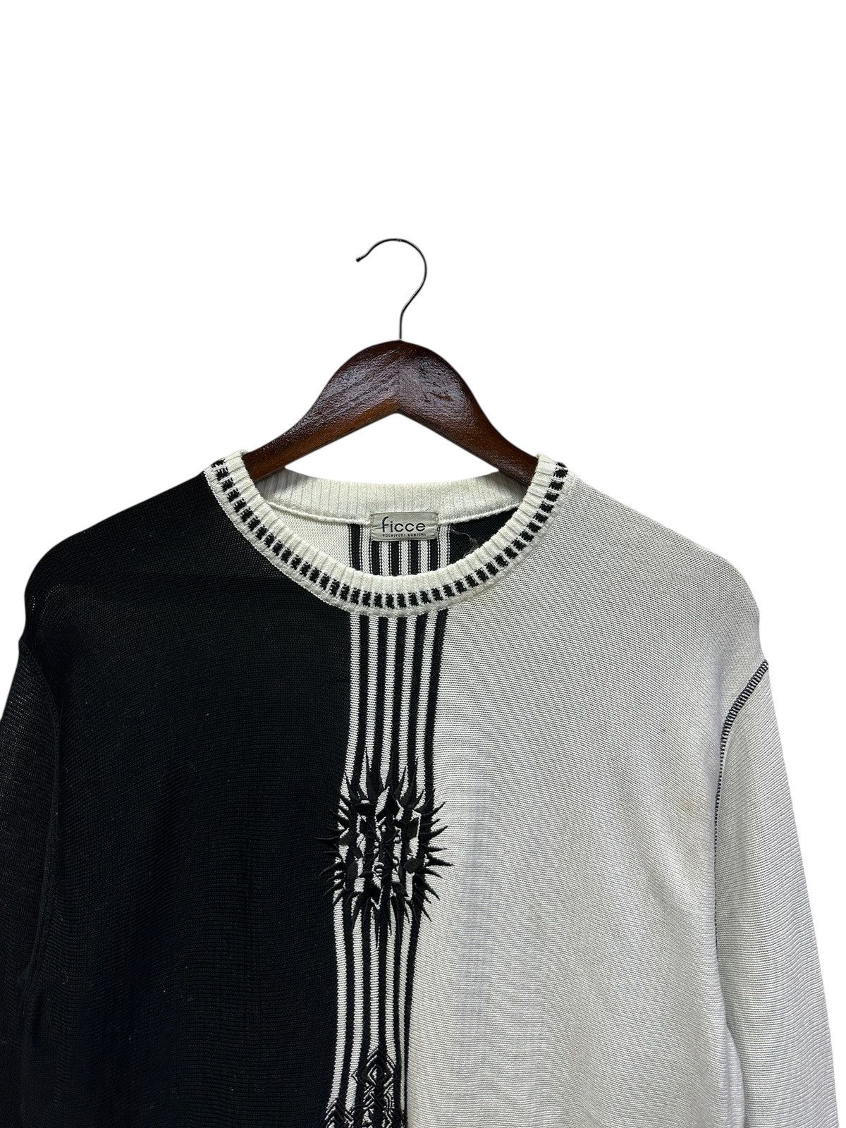 Yoshiyuki Konishi Vintage Ficce Yoshiyuki Konishi Knit Japan Size US M / EU 48-50 / 2 - 2 Thumbnail