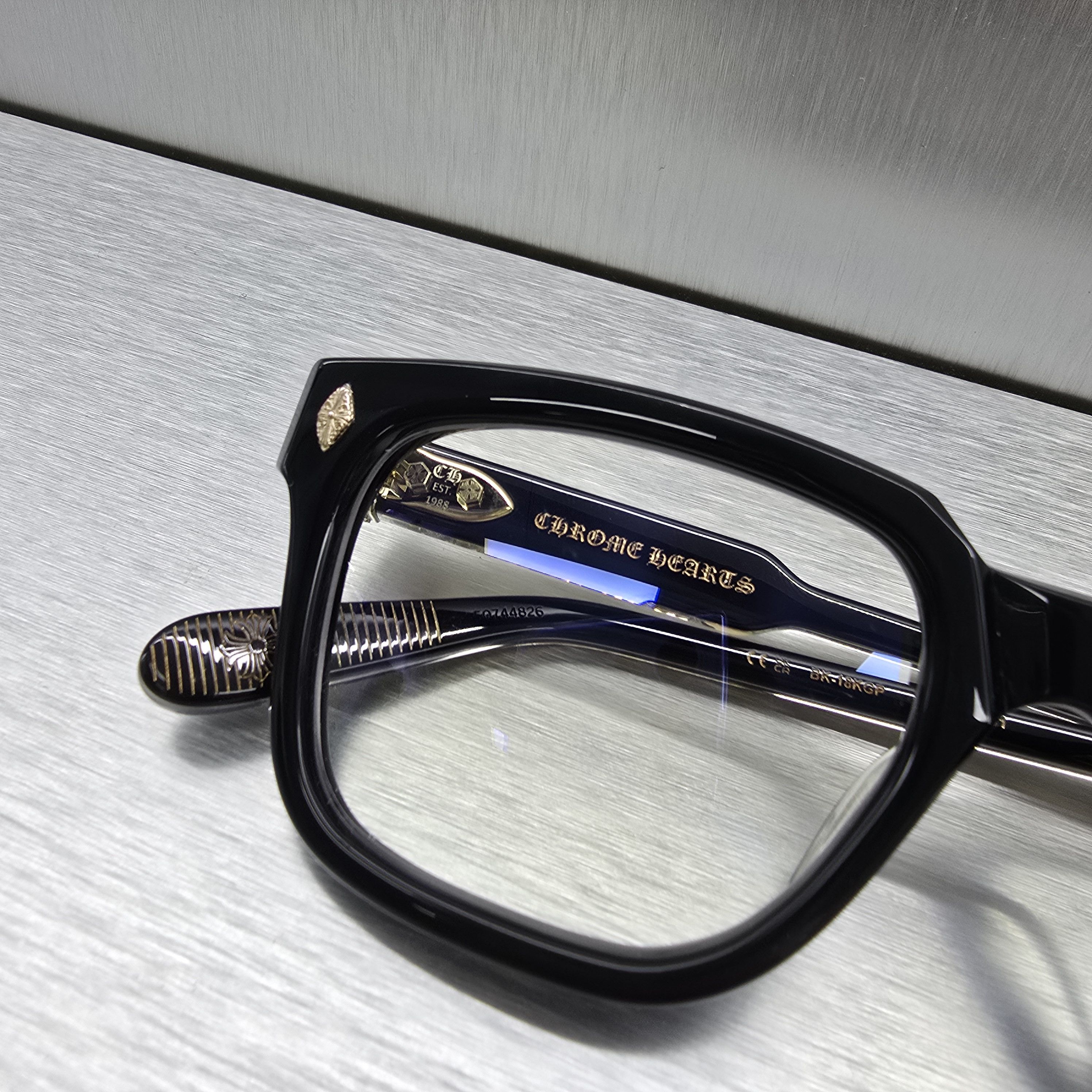 Chrome Hearts CHROME HEARTS Ambidixtrous Black-18KGP Size ONE SIZE - 8 Thumbnail