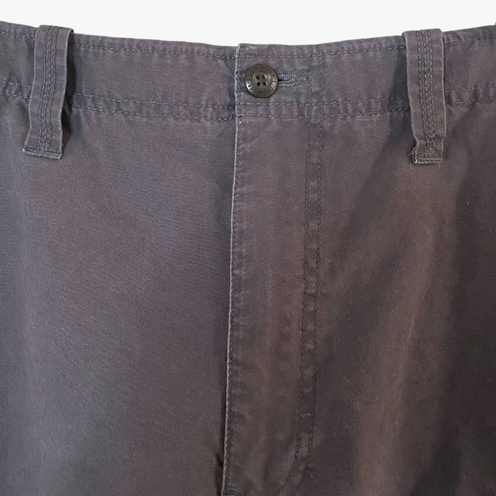 Eddie Bauer Y2K Eddie Bauer Cotton Cargo Shorts Gray Men 42 Casual Hiking Outdoors Cotton Cargo Shorts 10.5 Inseam Y2K Eddie Bauer Men's Size 42 Size US 42 / EU 58 - 5 Thumbnail