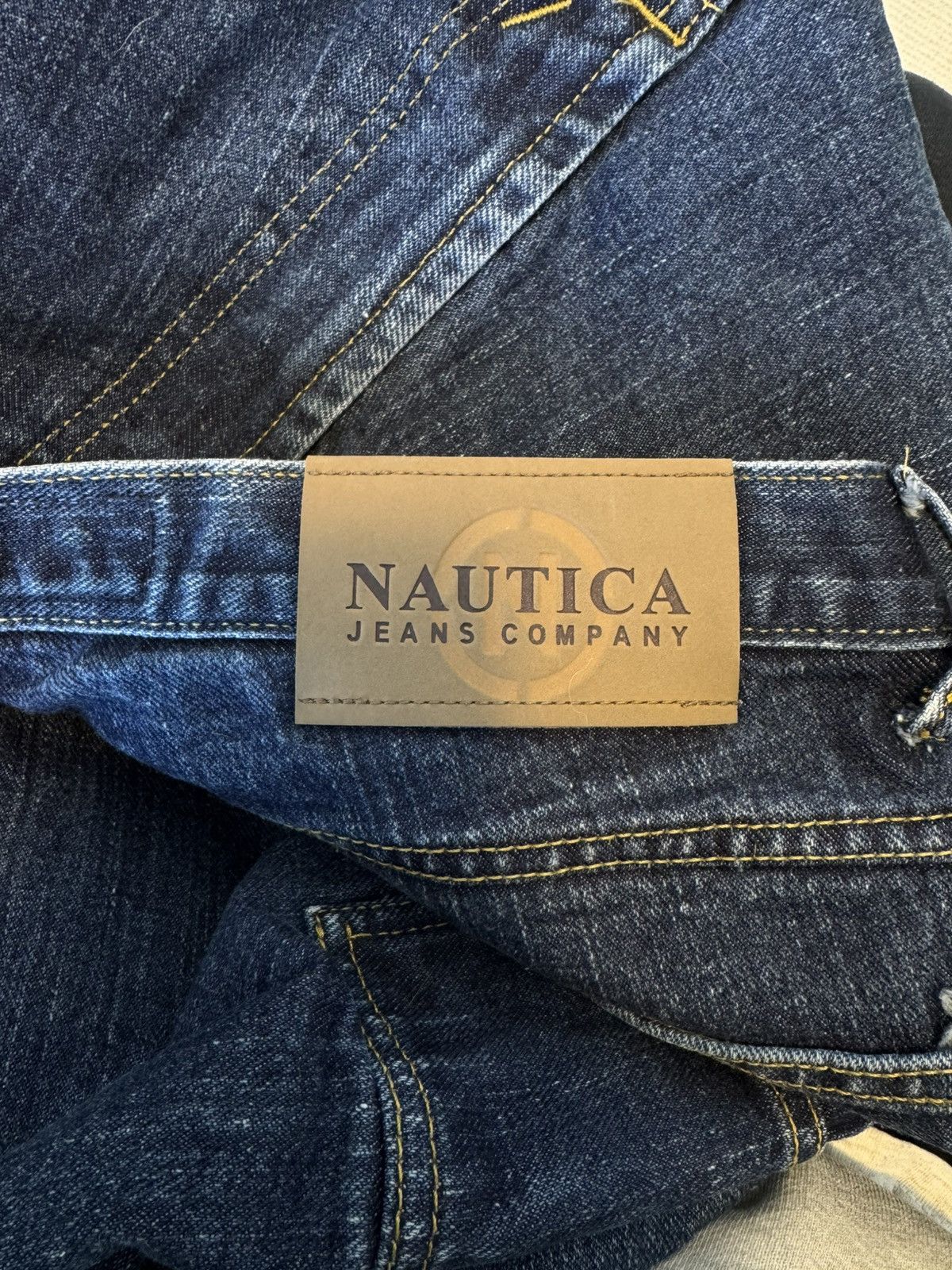 Vintage Vintage Nautica Carpenter Denim Jeans Size US 34 / EU 50 - 3 Thumbnail