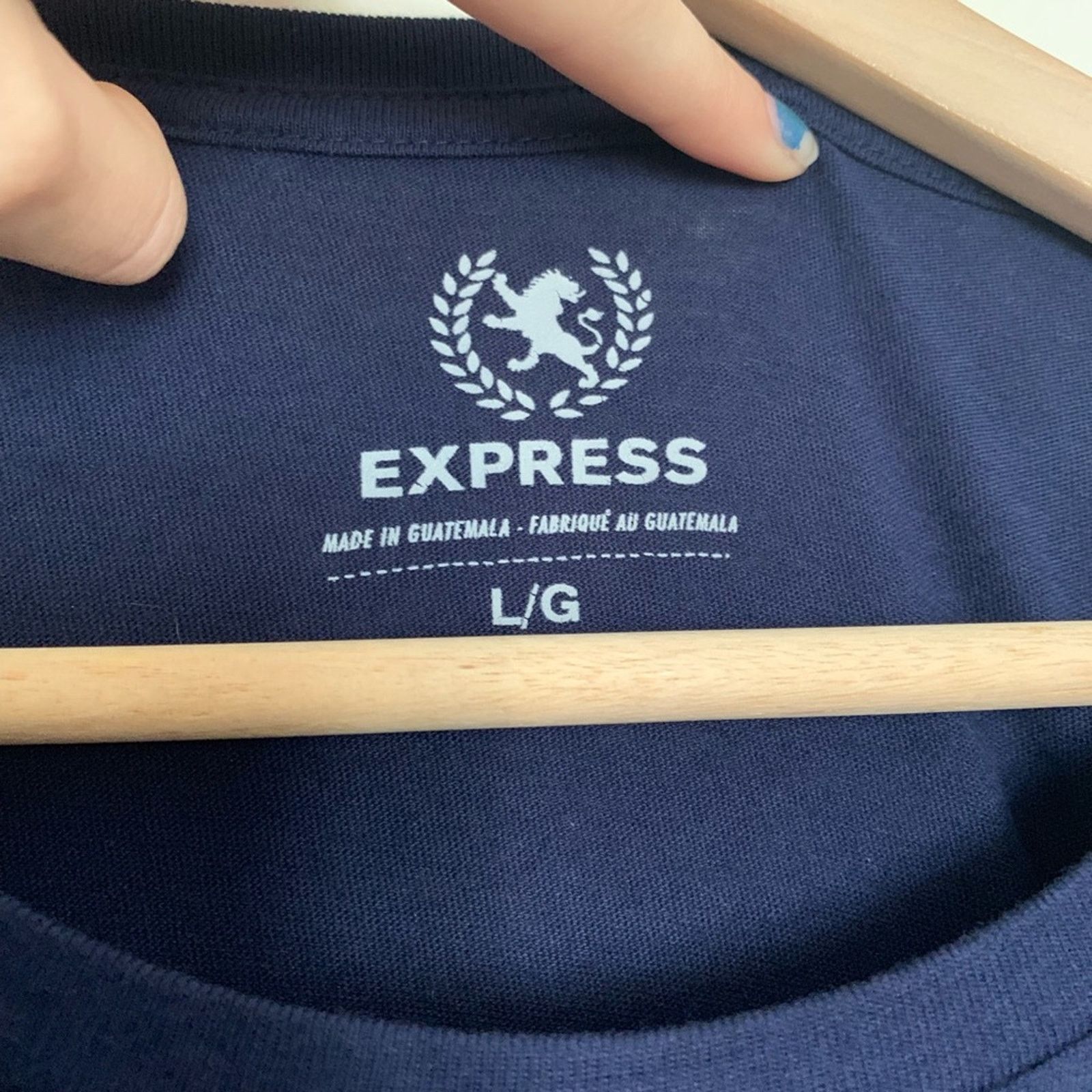 Express Express “Iconic” Navy Graphic Tee Shirt Men's Size Large Size US L / EU 52-54 / 3 - 2 Thumbnail