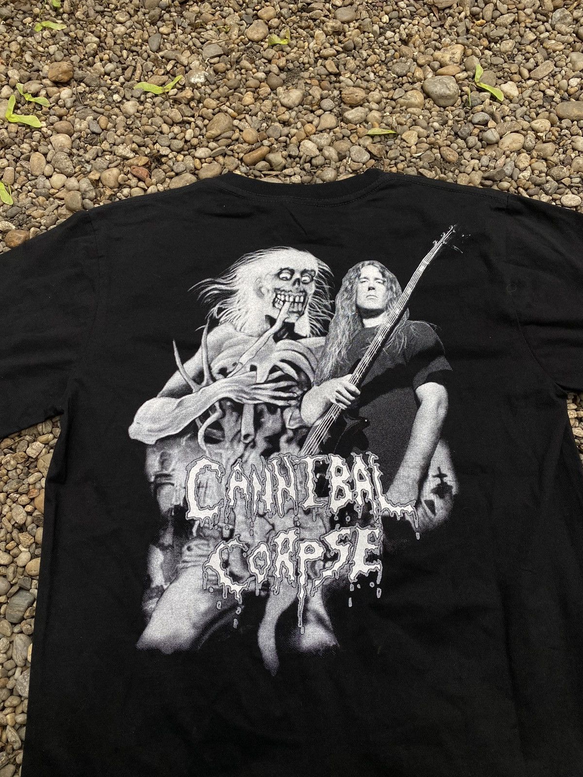 Band Tees × Vintage Vintage Cannibal Corpse Backprint Rock T-Shirt Size US L / EU 52-54 / 3 - 5 Thumbnail