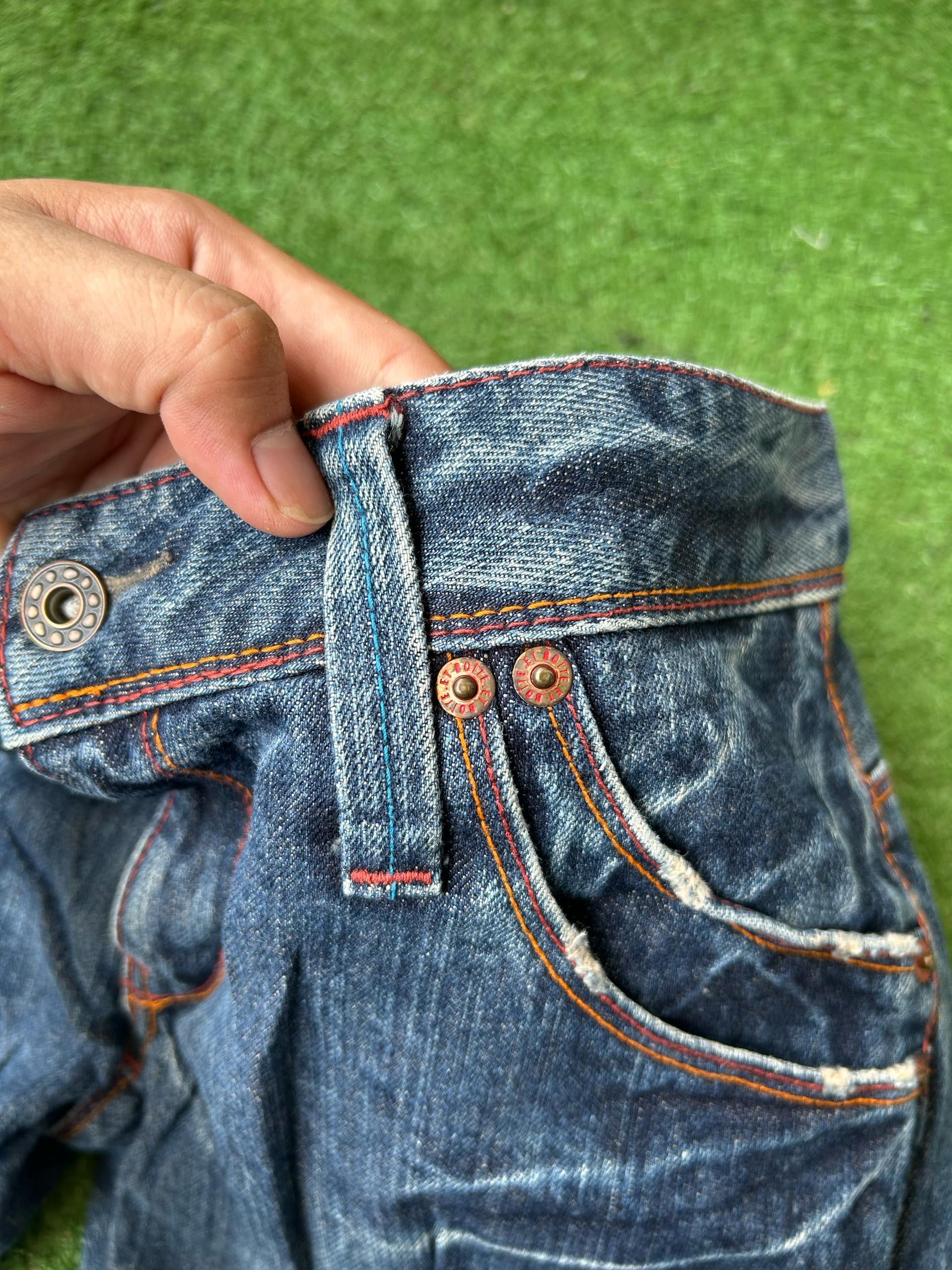 Vintage Vintage Botte Twist Leg Denim W 31 L40 Size US 31 - 11 Thumbnail