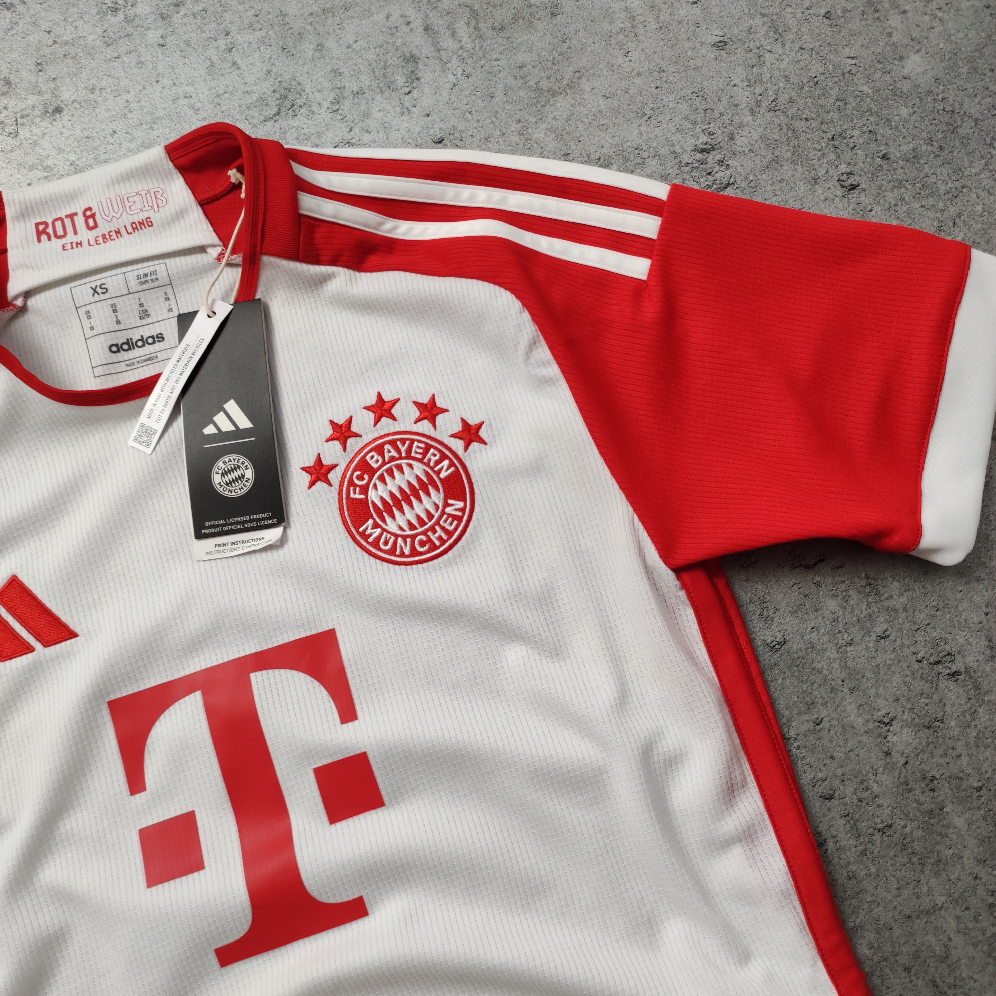 Adidas RARE 2023 Bayern Munich Home New Adidas Football Kit Size US XS / EU 42 / 0 - 4 Thumbnail