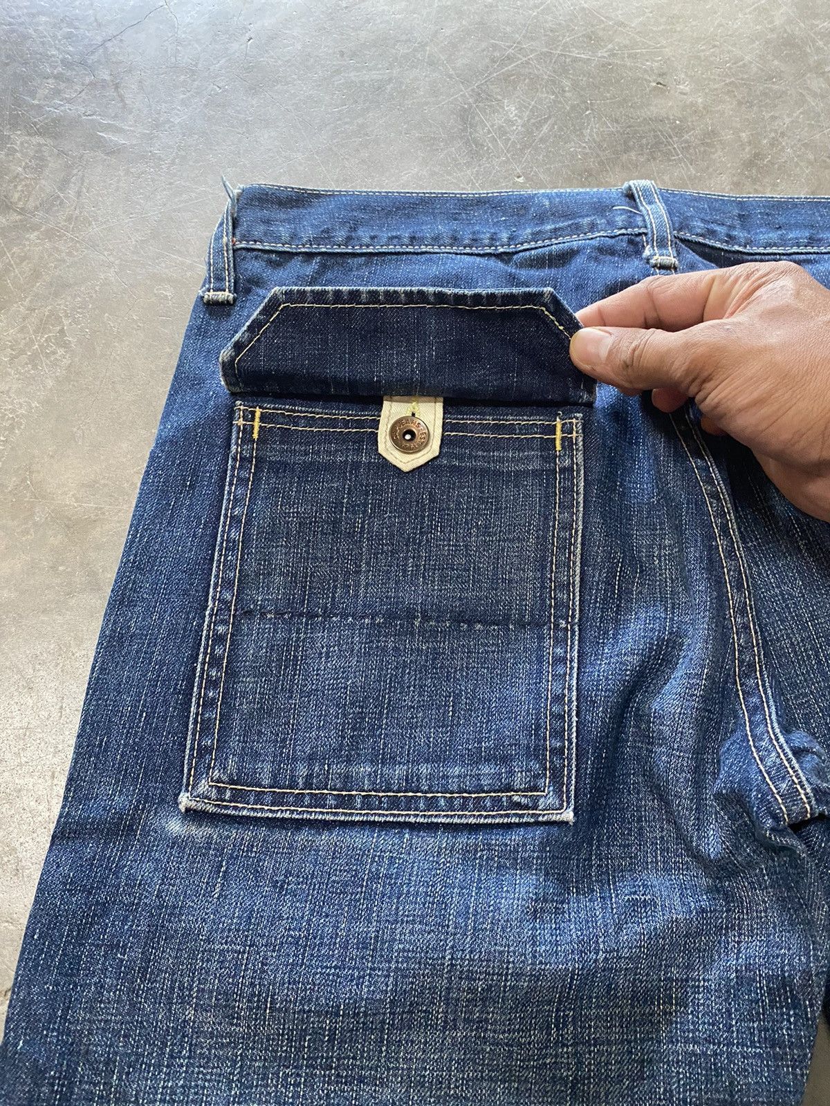 Gap × Japanese Brand Baggy Jeans Vintage Gap Carpenter Pants Size US 31 - 3 Thumbnail