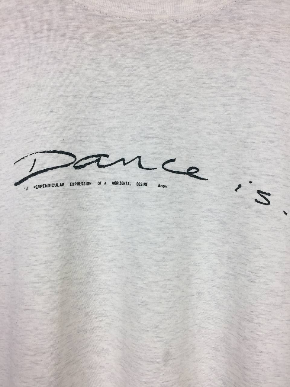 Vintage Vtg Dance Quote By George Bernard Shaw Statement Tee Size US L / EU 52-54 / 3 - 4 Thumbnail