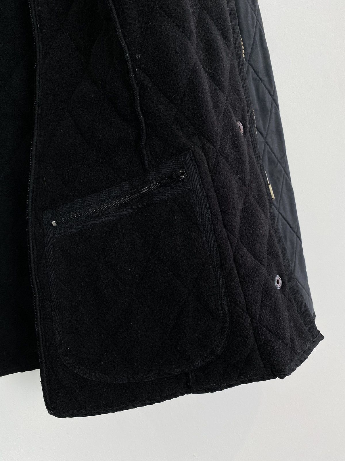 Designer Barbour Soft Duracotton Polarquilt Jacket Padded Size UK12 Size M / US 6-8 / IT 42-44 - 9 Thumbnail