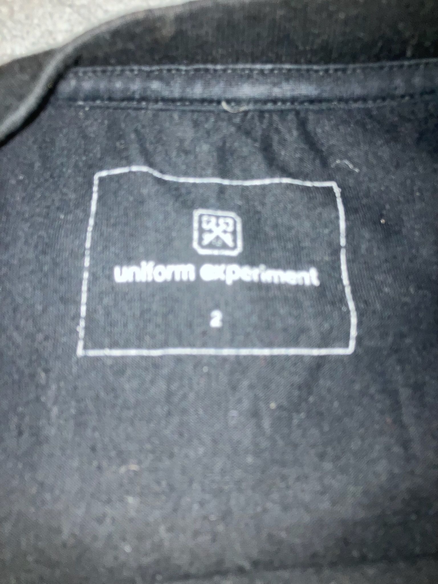 uniform experiment Uniform Experiment Ombre Check Panel Tee Size US M / EU 48-50 / 2 - 2 Thumbnail