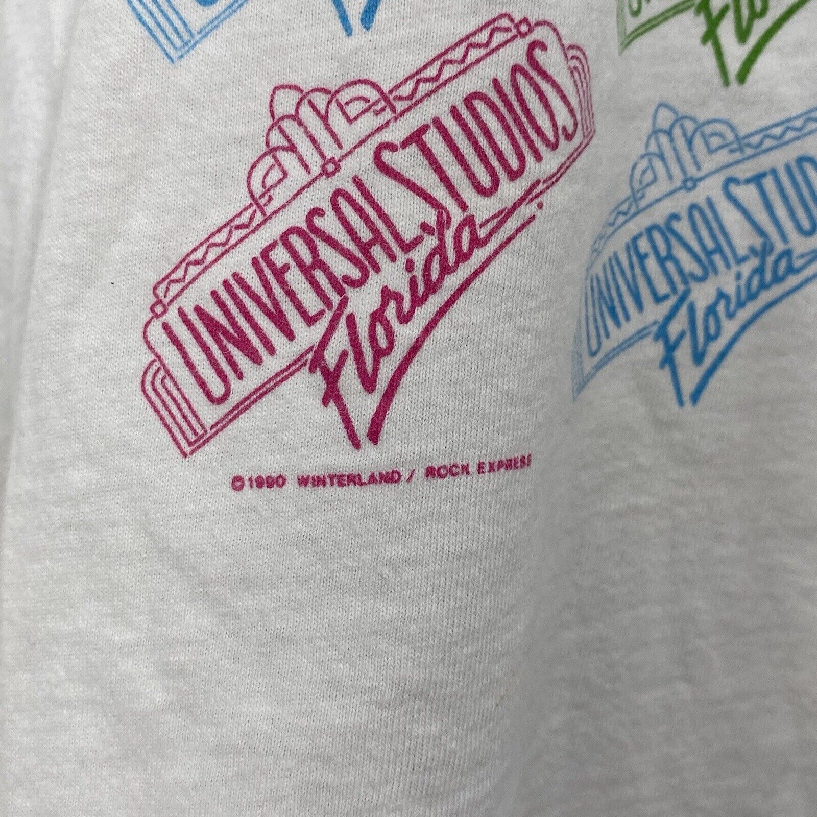 Universal Studios Vintage Universal Studios 1990 Tee Logo Graphic T Shirt Size US M / EU 48-50 / 2 - 5 Thumbnail