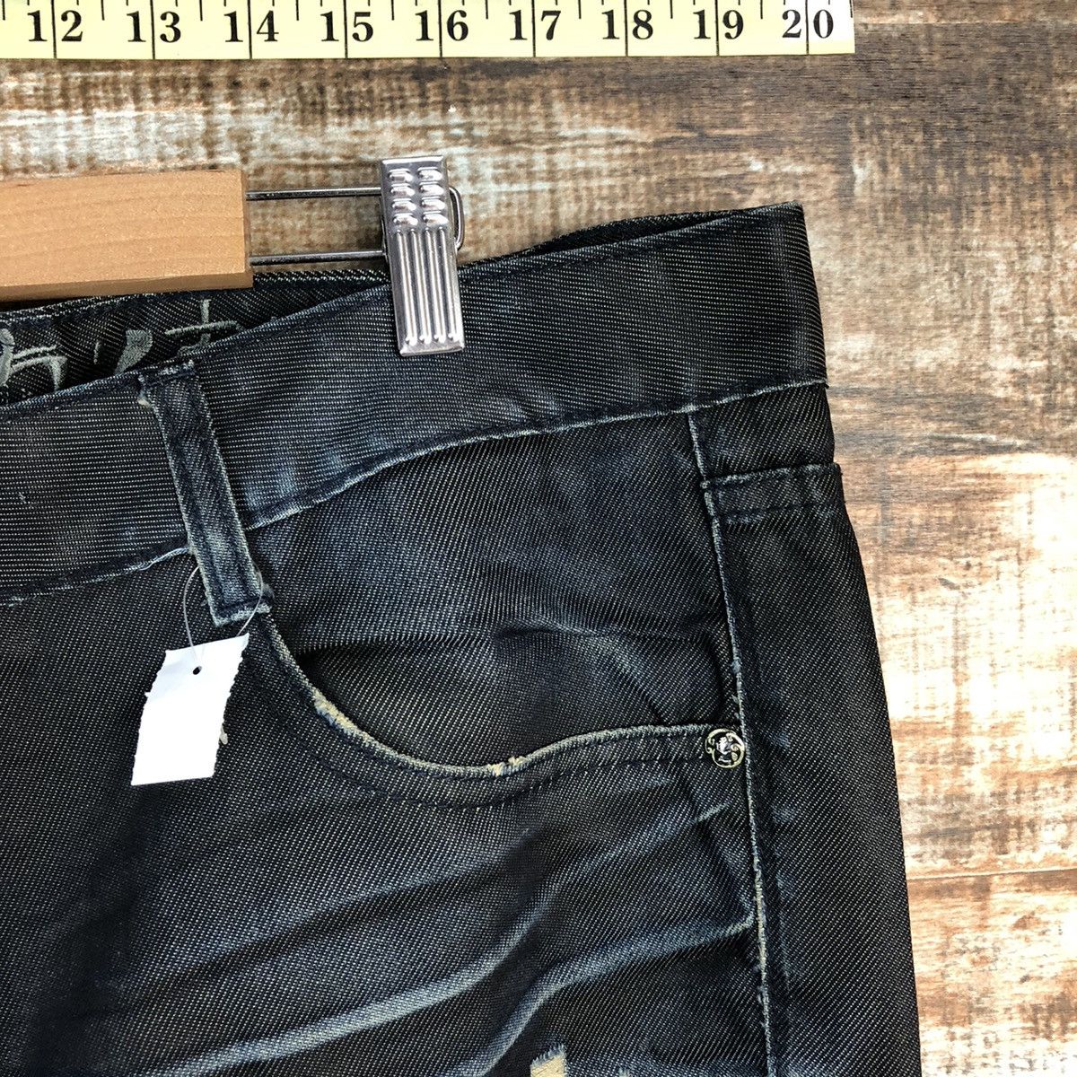 Japanese Brand DLL Osaka Big Train Blue Denim Pants #C095 Size US 38 / EU 54 - 8 Thumbnail