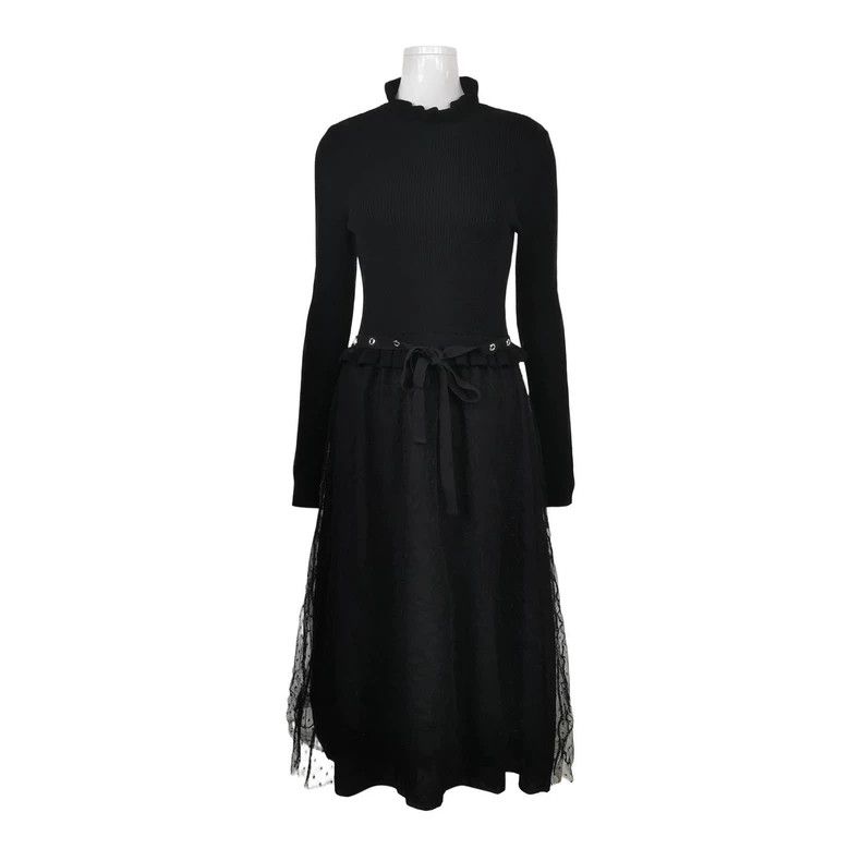 Red Valentino Wool Sheath Dress M