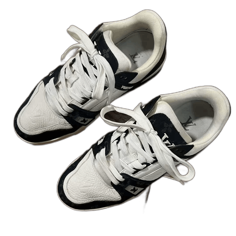 Louis Vuitton Louis Vuitton Panda Trainer Sneakers Size 8 Size US 8 / EU 41 - 1 Thumbnail