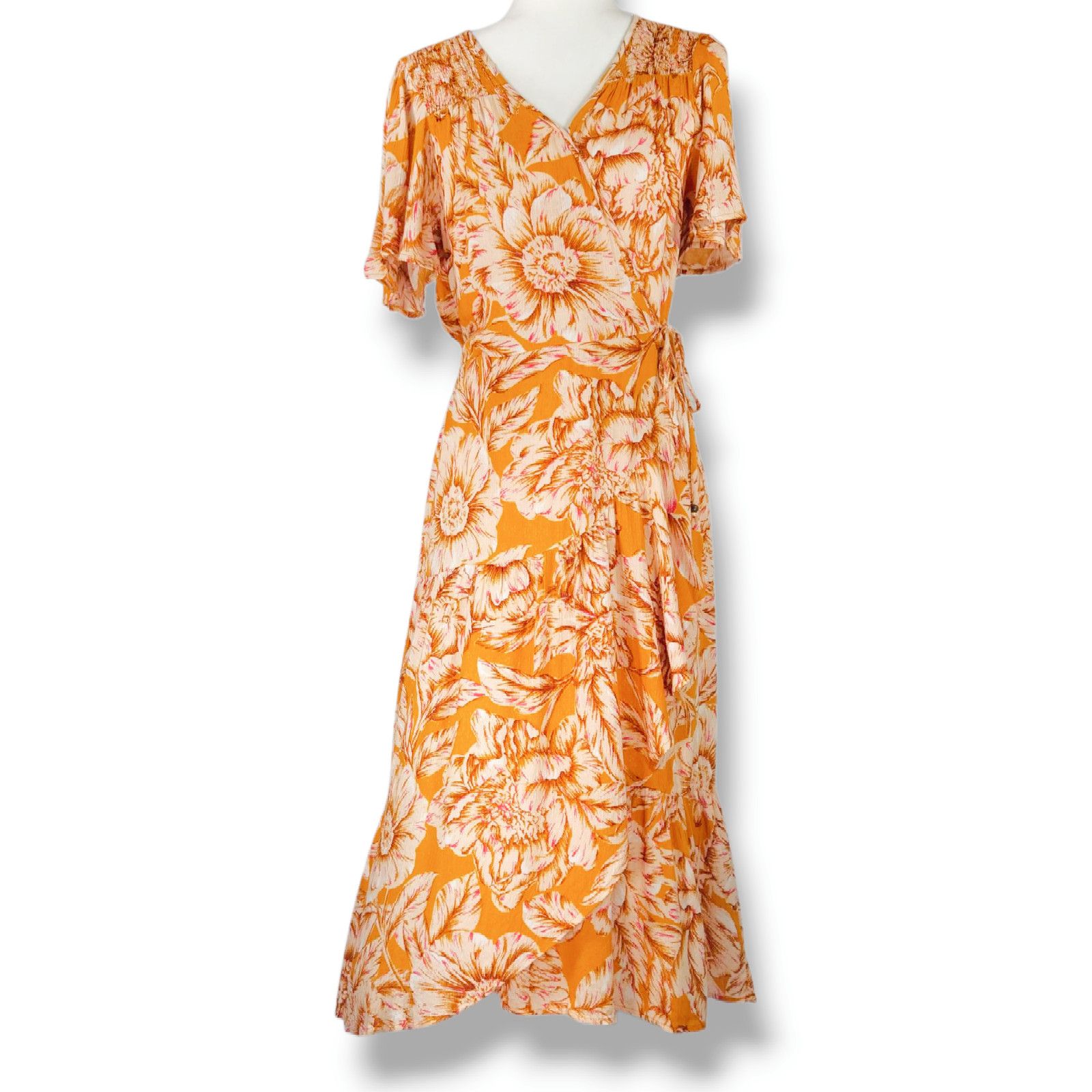 Other NWT Band of the Free Heather Wrap Maxi Dress Sz. S [4-6] Size S / US 4 / IT 40 - 4 Thumbnail