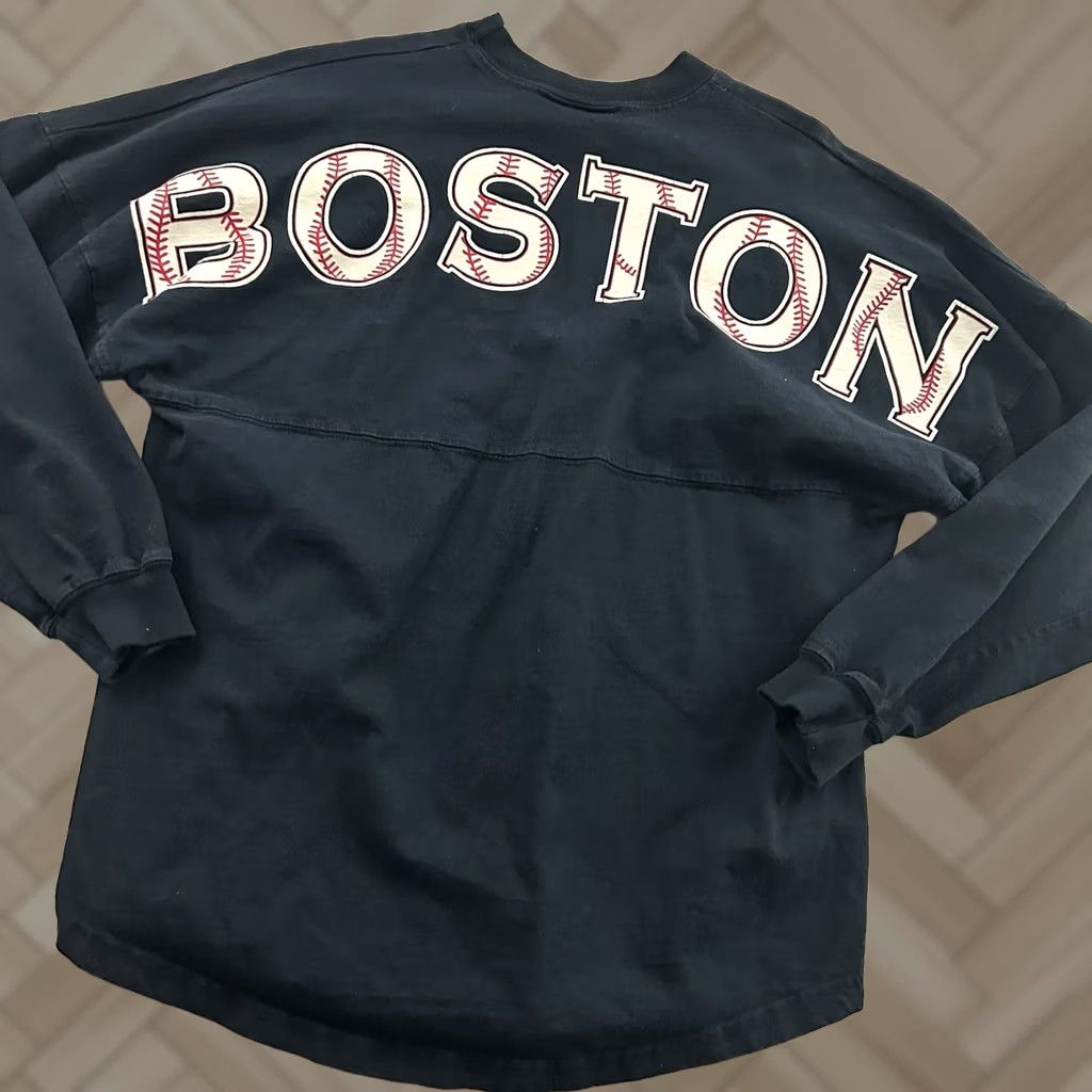 ESPIRIT Spirit Jersey Boston Red Sox Baseball Long Sleeve T Shirt Unisex Small Blue Size US S / EU 44-46 / 1 - 1 Thumbnail