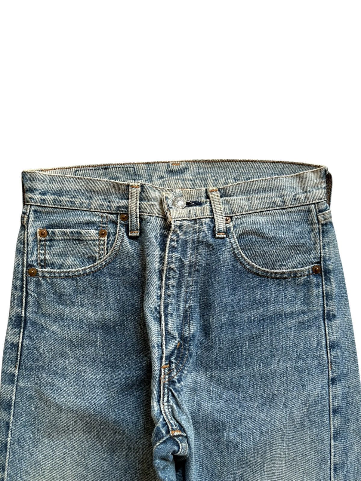 Levi's Vintage 80s Levis 502 Big E Selvedge Mud Wash Loose Jeans Size US 28 / EU 44 - 5 Thumbnail