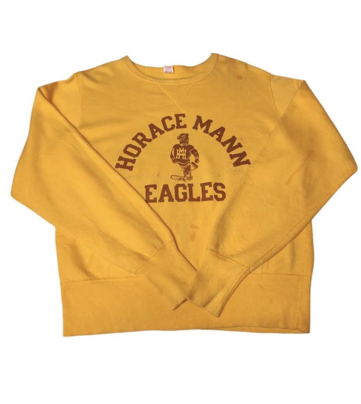 Buzz Rickson's × Sugar Cane × Warehouse FIRE 🔥 SUGAR CANE HORACE MANN EAGLES VINTAGE 60s INSPIRED Size US M / EU 48-50 / 2 - 1 Thumbnail