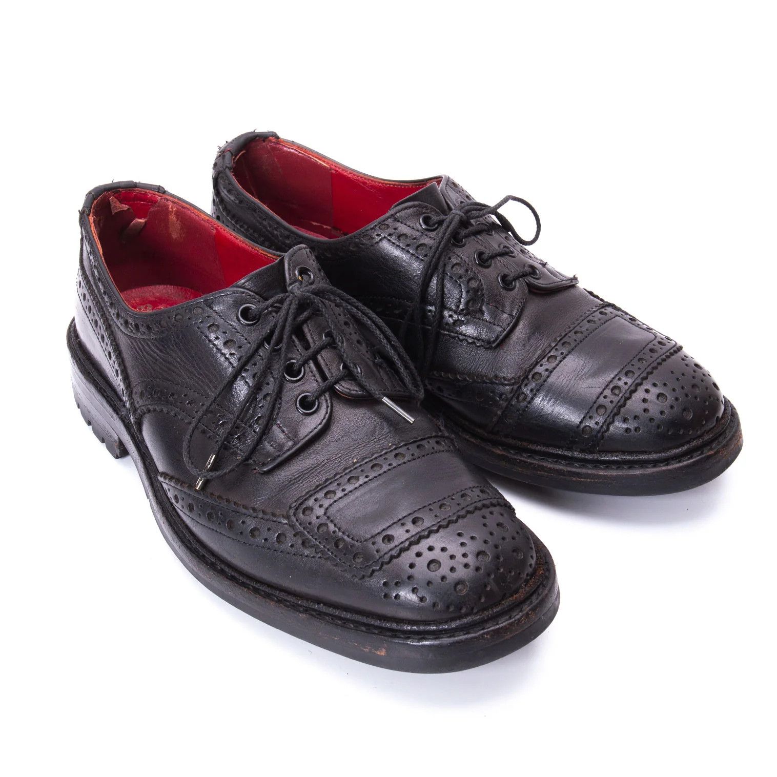 Junya Watanabe Country Leather Shoes in Black, Size 27cm Size US 9 / EU 42 - 1 Thumbnail