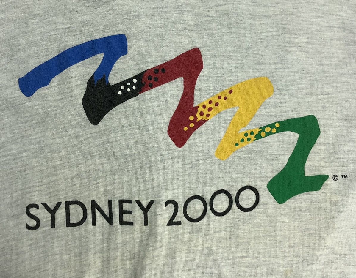 Vintage Vintage Sydney 2000 Summer Olympic T-Shirt Size US L / EU 52-54 / 3 - 3 Thumbnail