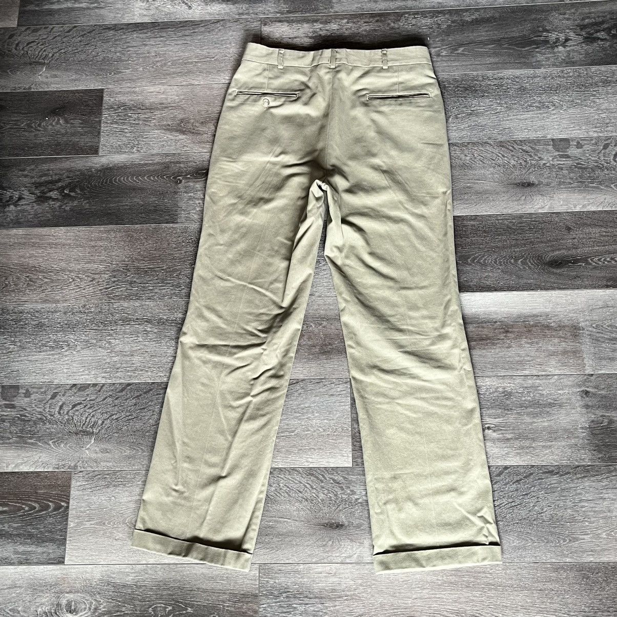 Vintage Vintage 1990s Deansgate USA Pleated Trousers Chino Pants 32 Size US 32 / EU 48 - 2 Thumbnail