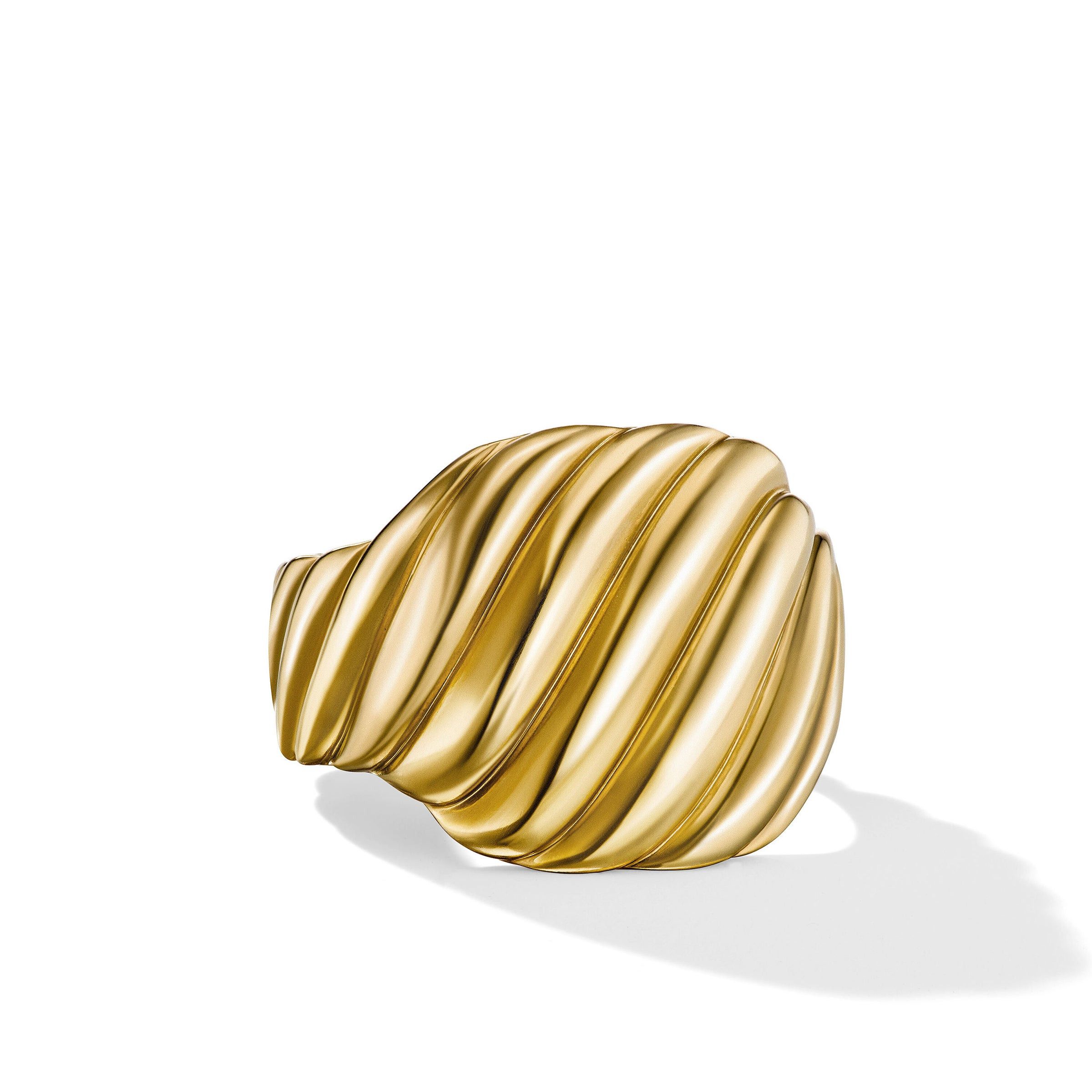 David Yurman o1w1db10325 R17537 Ring in 18K Yellow Gold & 17mm Size ONE SIZE - 2 Thumbnail