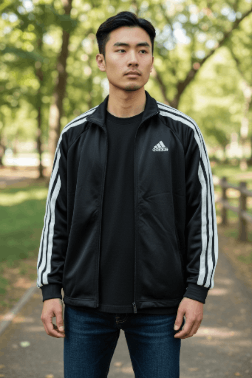 Adidas Vintage 2000's ADIDAS Tracksuit Sportswear Training Jacket Size US L / EU 52-54 / 3 - 2 Thumbnail