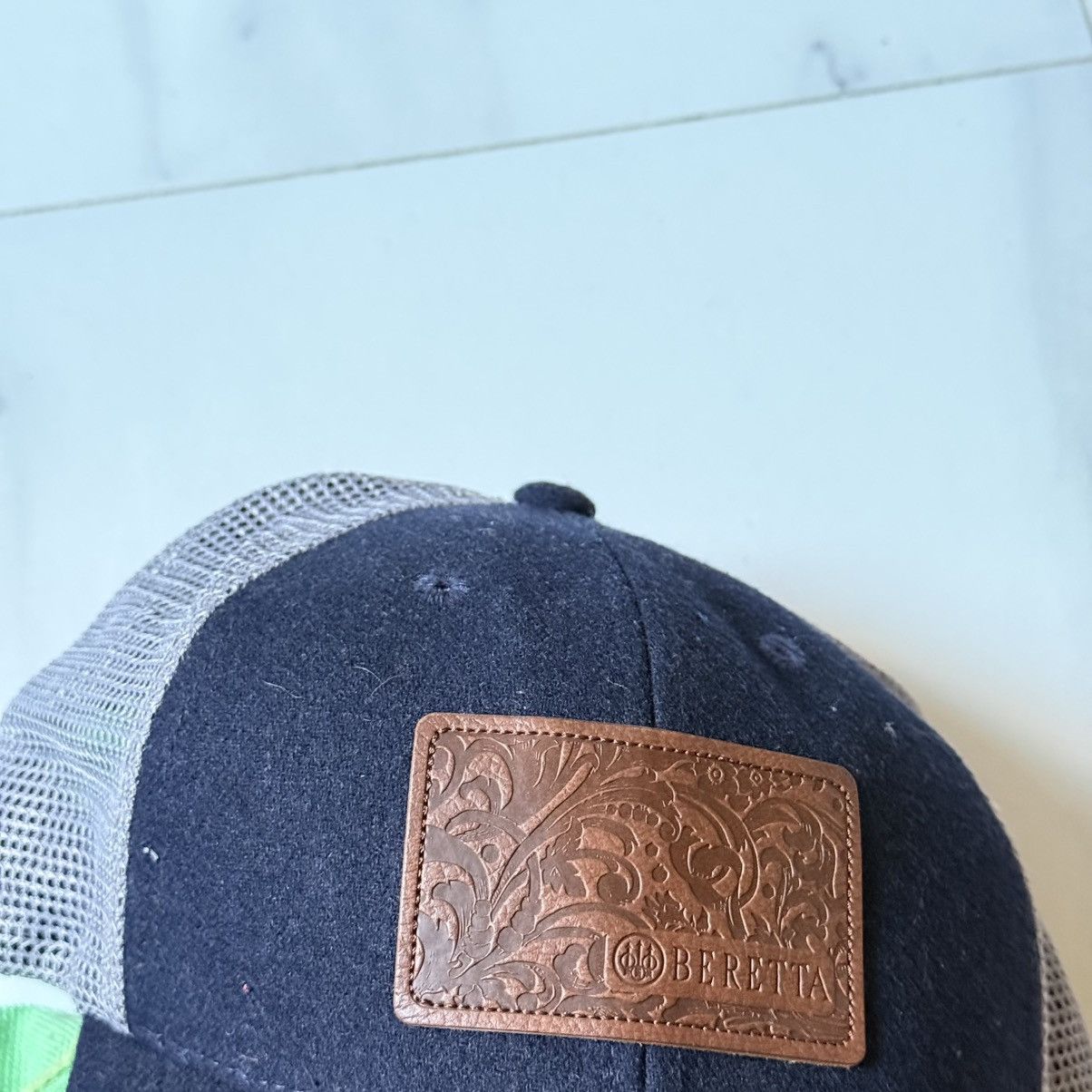 Beretta Beretta Engraved Patch Trucker Hat Size ONE SIZE - 5 Thumbnail