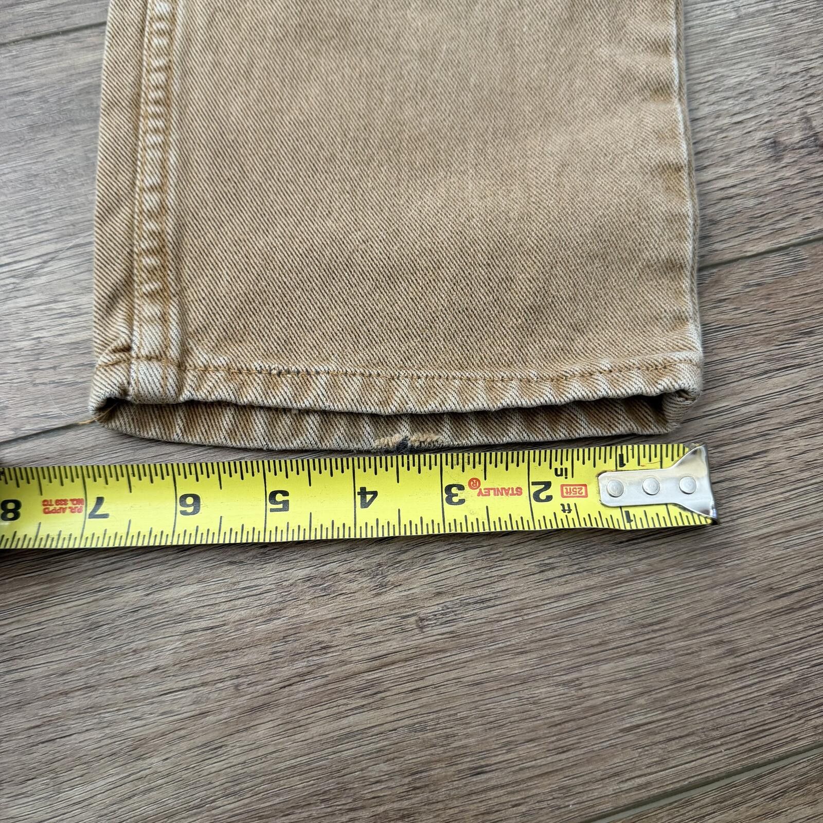 St. Johns Bay Vintage 90s St. John’s Bay Relaxed Fit Brown Denim Jeans 12 Size 34" / US 12 / IT 48 - 9 Thumbnail