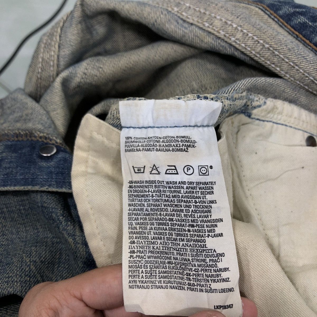 Levi's 🔥Vintage Distressed Denim Rusty Levi’s 501 Travis Scott Size US 30 / EU 46 - 19 Thumbnail