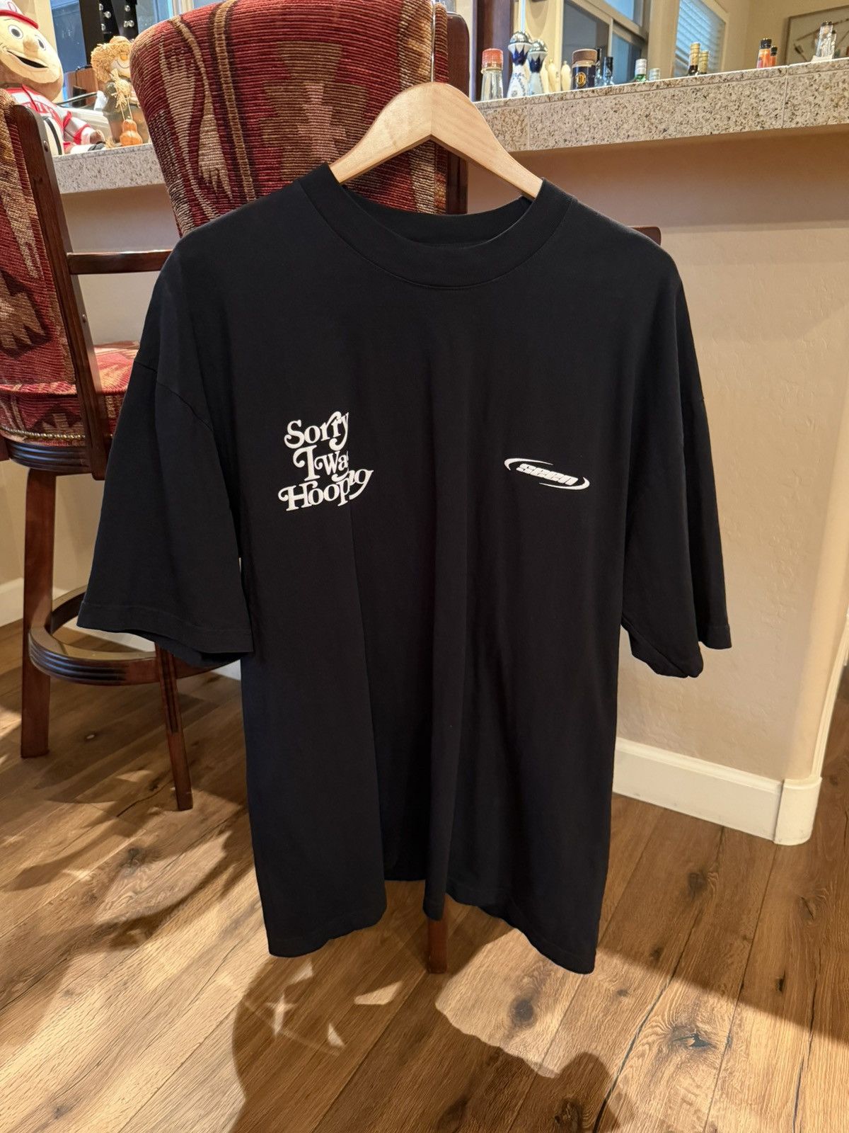 Vintage Brand Seen ‘Sorry I was Hooping’ Tee Size US XL / EU 56 / 4 - 2 Thumbnail