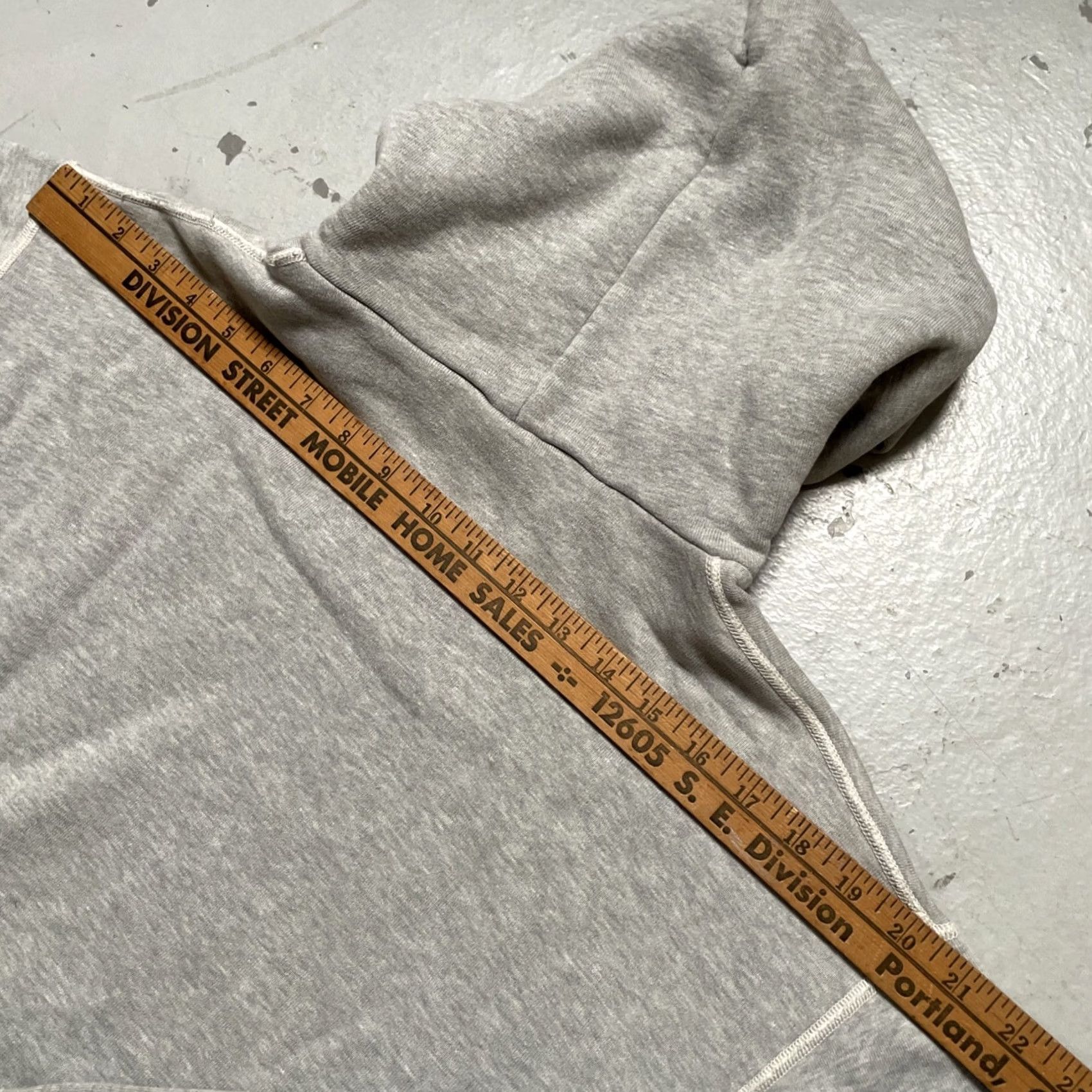 The Flat Head Flathead Japan Solid Grey Blank Pullover Sweatshirt M Adult Unisex Cotton Size US M / EU 48-50 / 2 - 6 Thumbnail