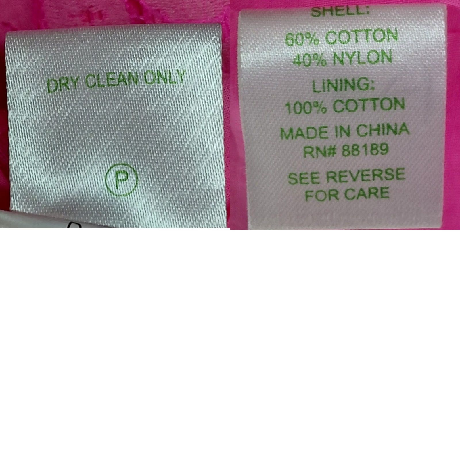 Lilly Pulitzer Lilly Pulitzer Pink Lace Dress Solid Sleeveless Short Women Size 4 Size 27" / US 4 / IT 40 - 8 Thumbnail