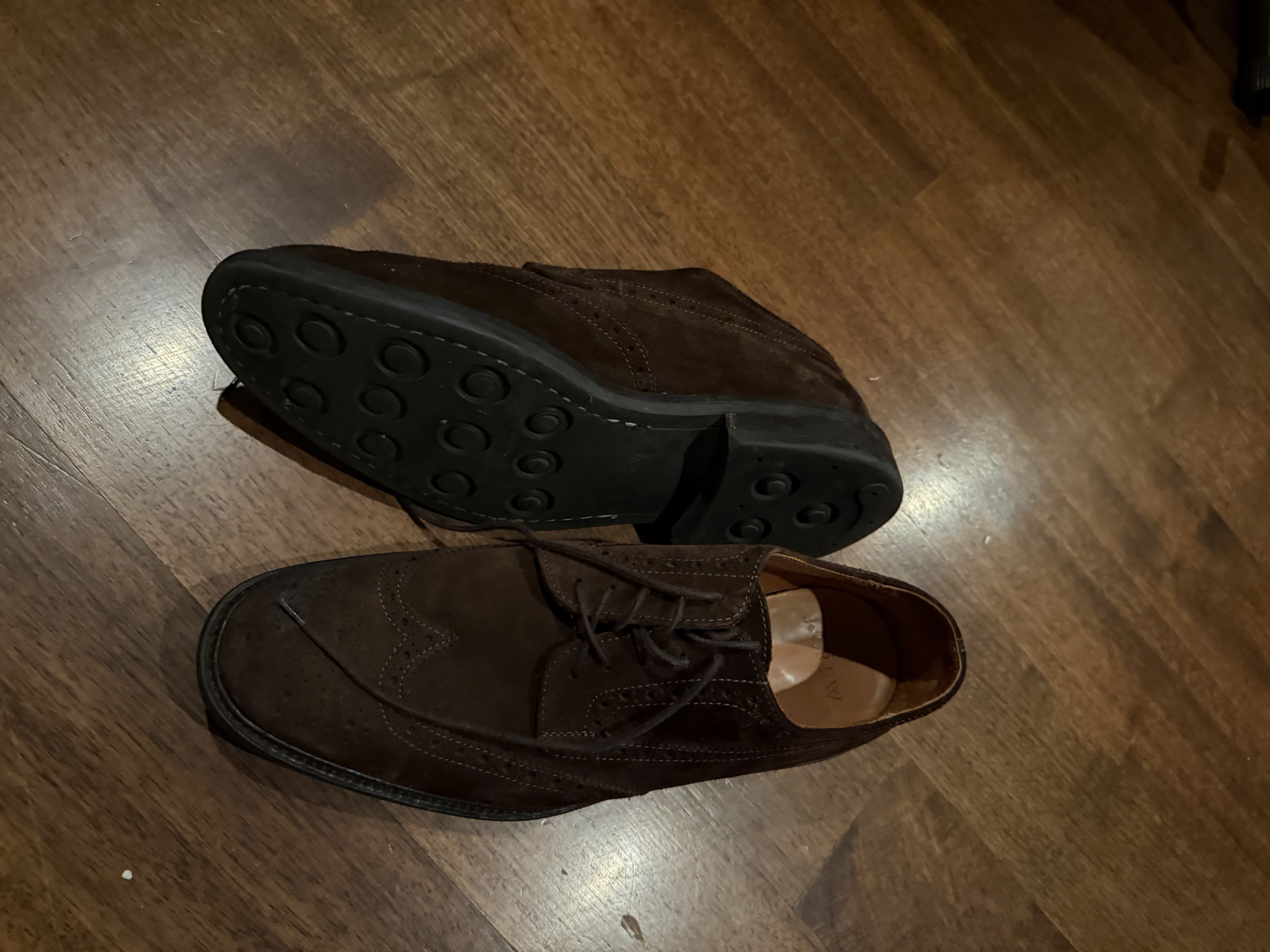 J.Crew Vintage Brown J Crew Brogues Size US 10.5 / EU 43-44 - 2 Thumbnail