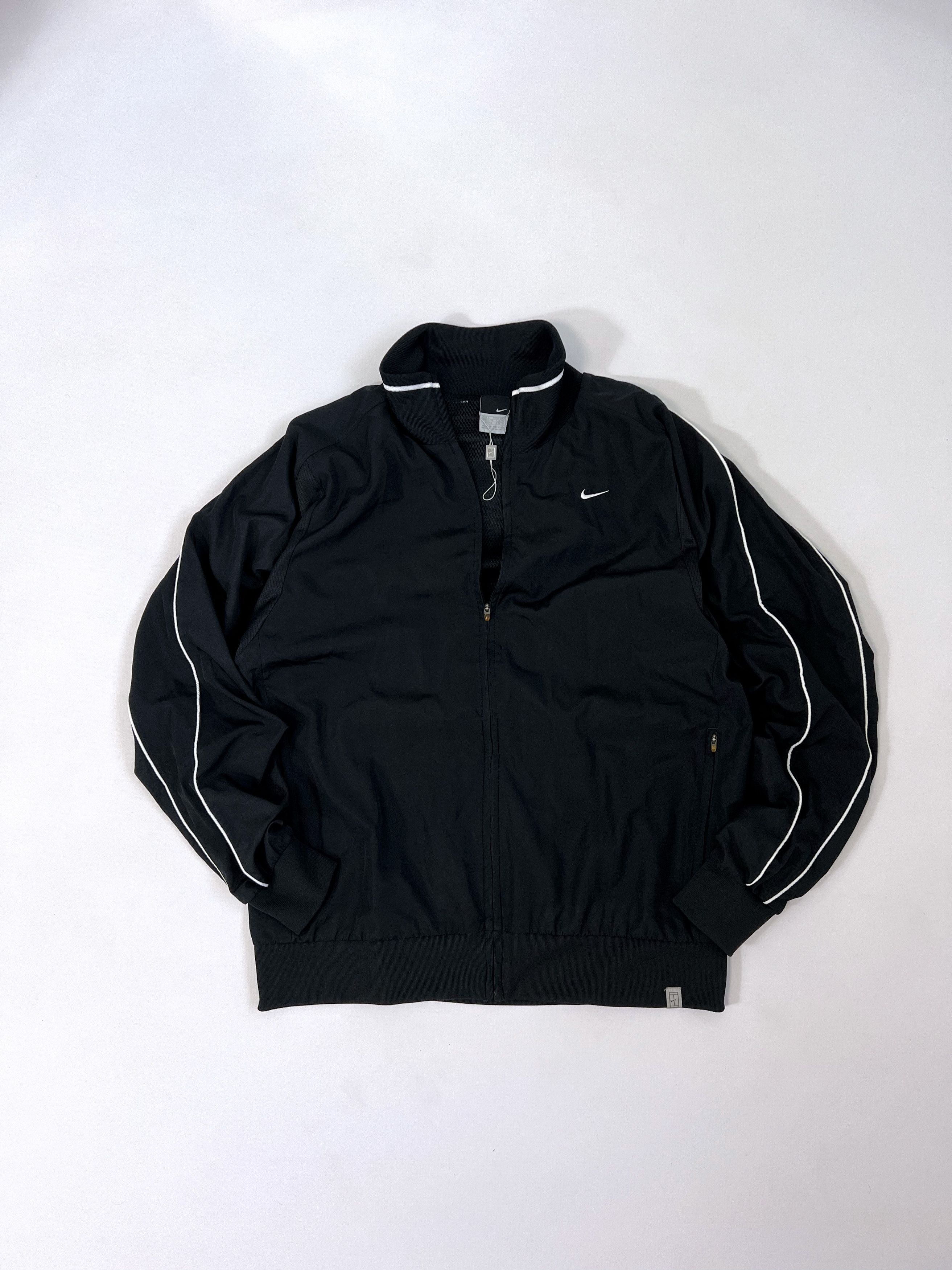 Nike Nike black vintage Jacket tennis Size US L / EU 52-54 / 3 - 1 Thumbnail