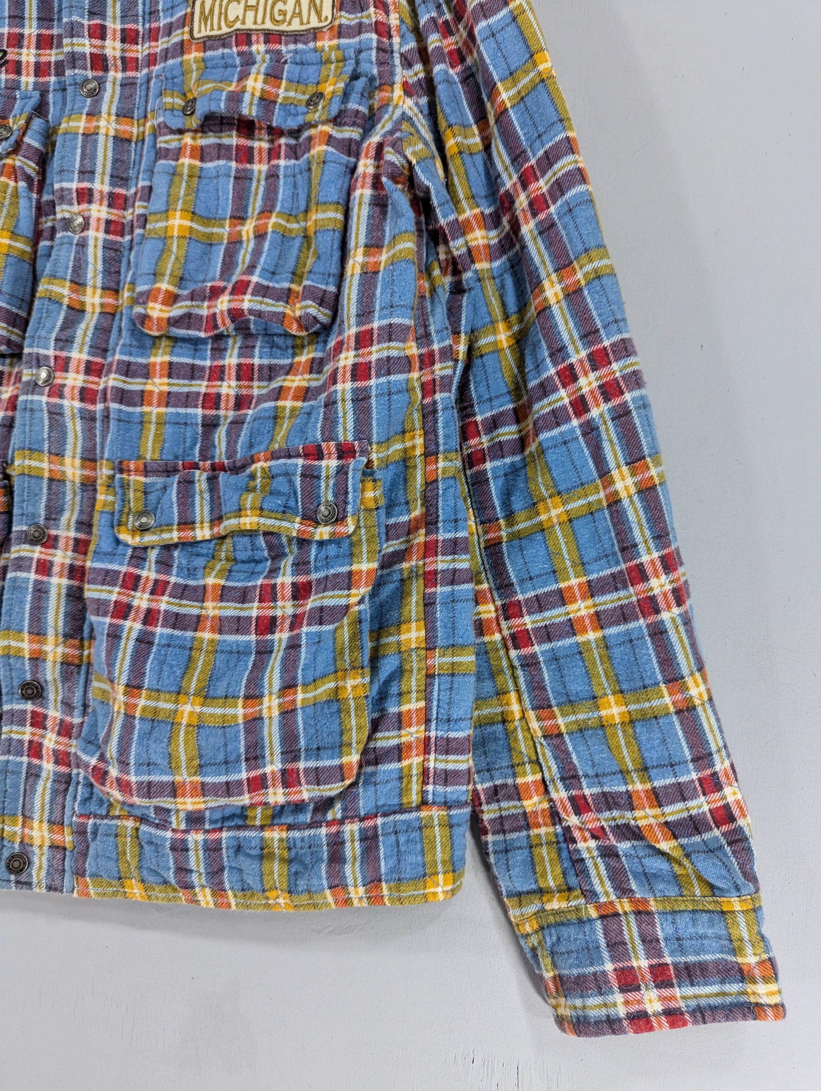 Japanese Brand Vintage K Mayer Pocket Zipper Hoodie Jacket Size US L / EU 52-54 / 3 - 4 Thumbnail